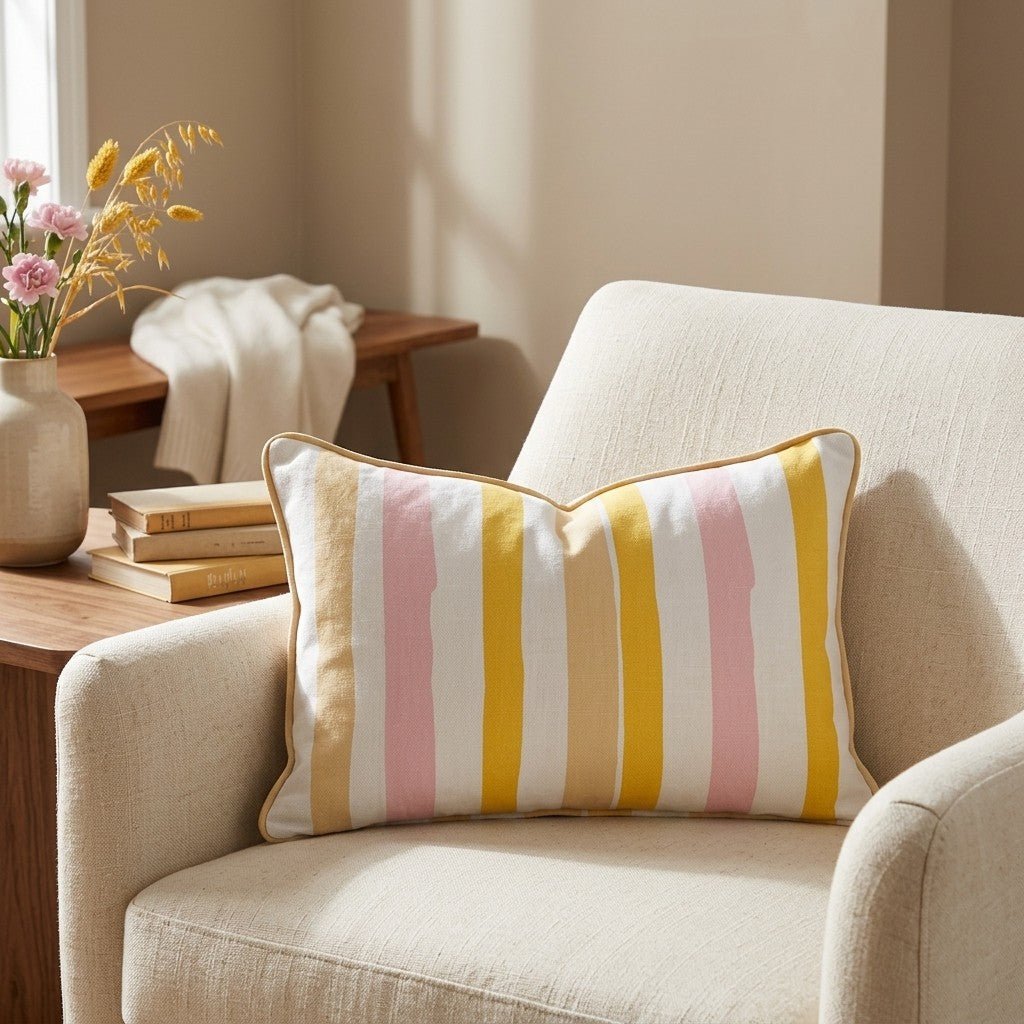 Luna Throw Pillow - Lemon Park
