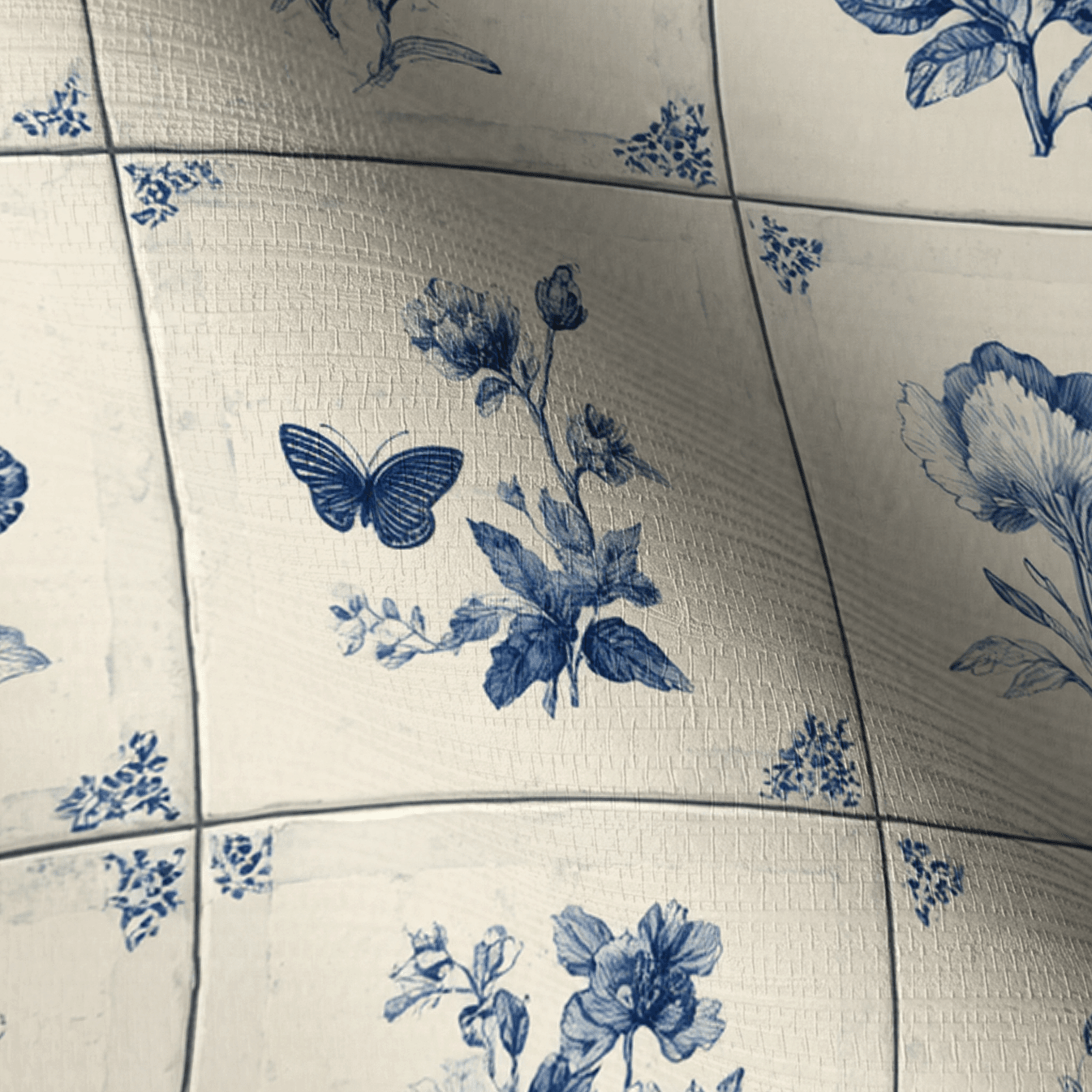 Lunaria Faux Grasscloth Wallpaper - Lemon Park