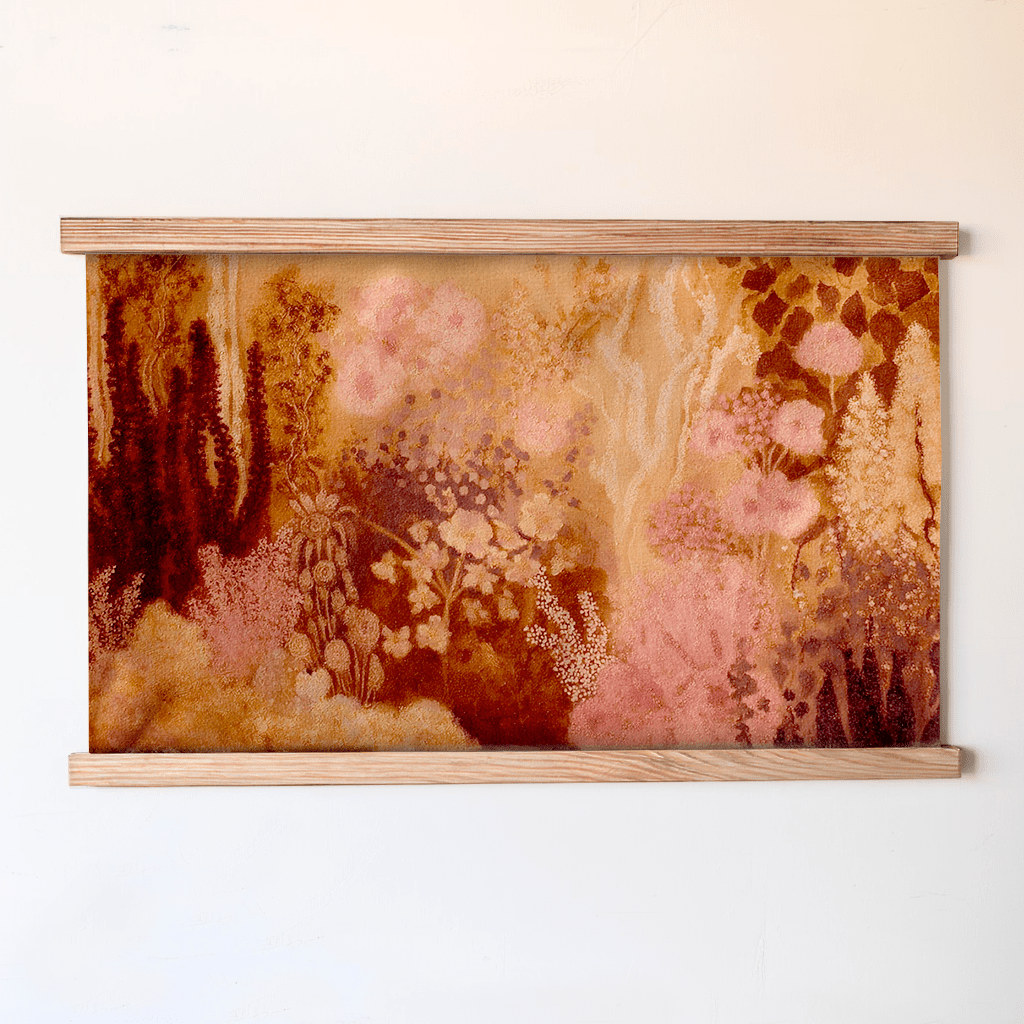 Lush Meadow (Orange) - Tapestry - Lemon Park