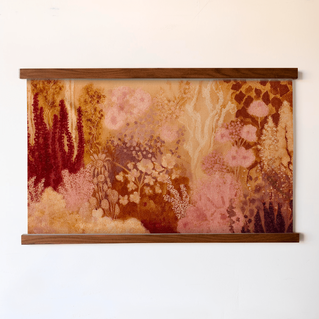 Lush Meadow (Orange) - Tapestry - Lemon Park