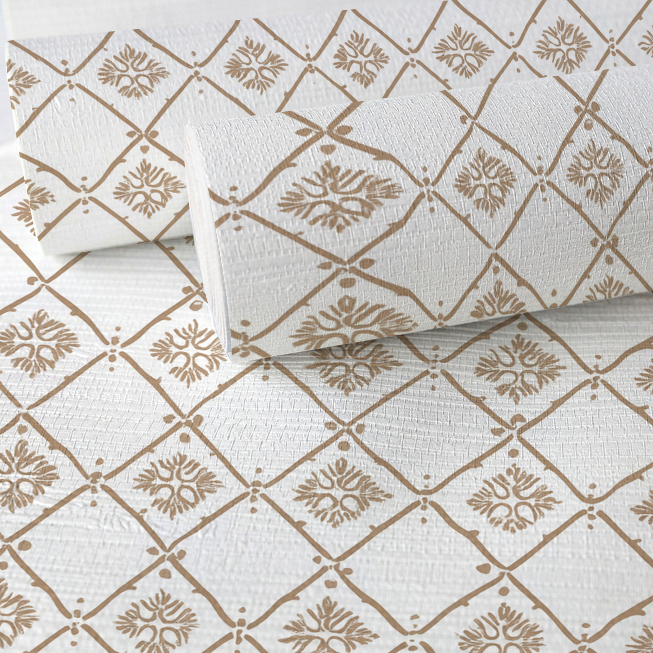 Macie Faux Grasscloth Wallpaper
