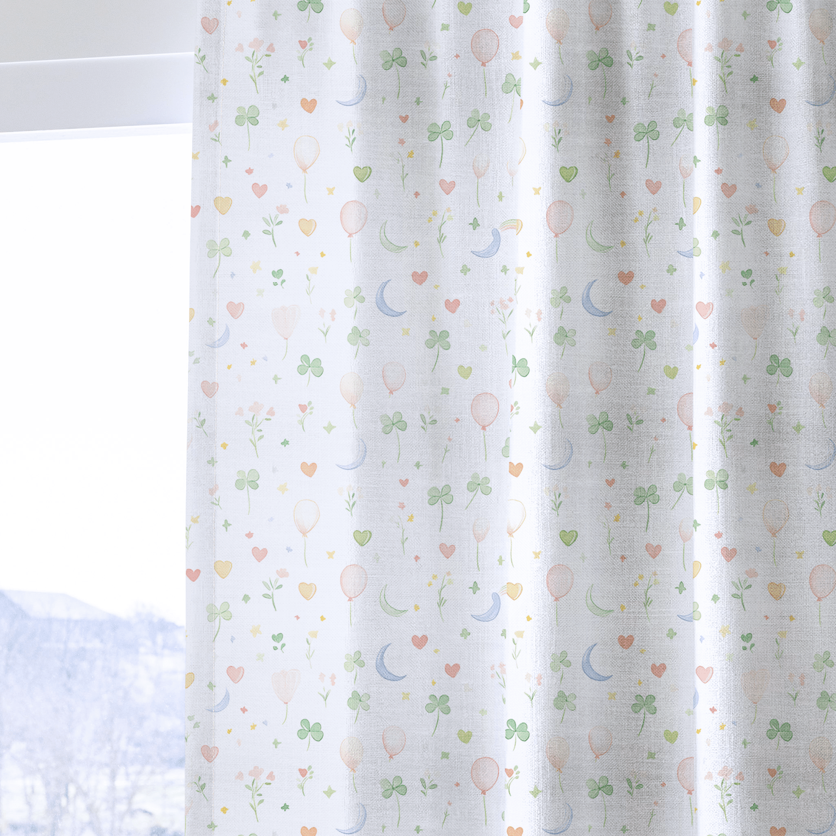 Magically Radiant - Drapery - Lemon Park