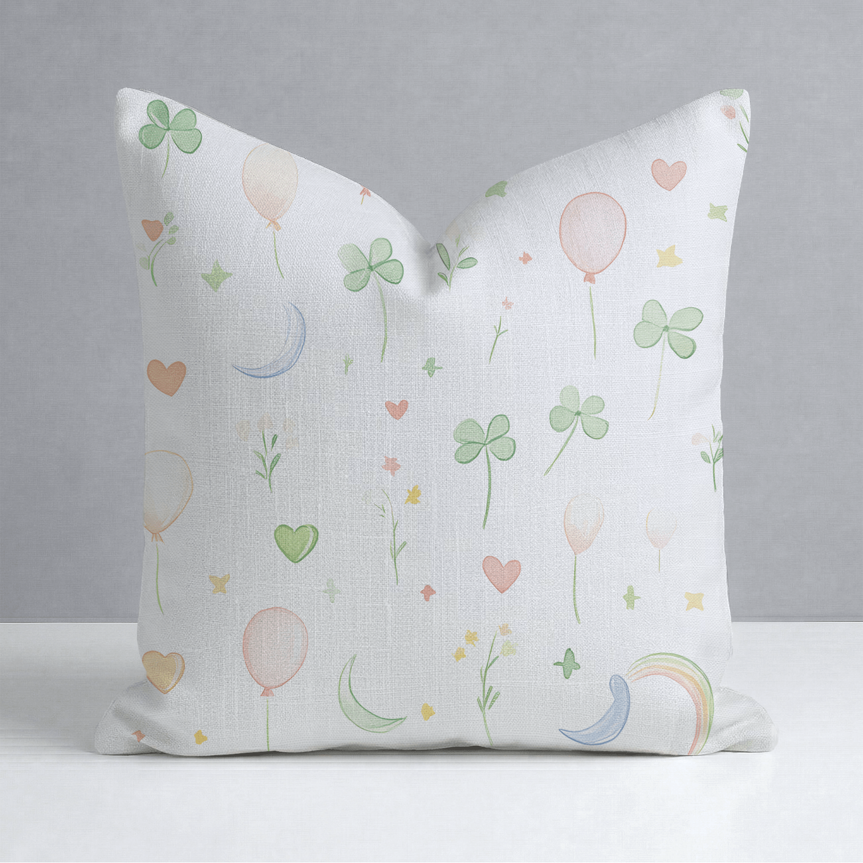Magically Radiant Throw Pillow - Lemon Park