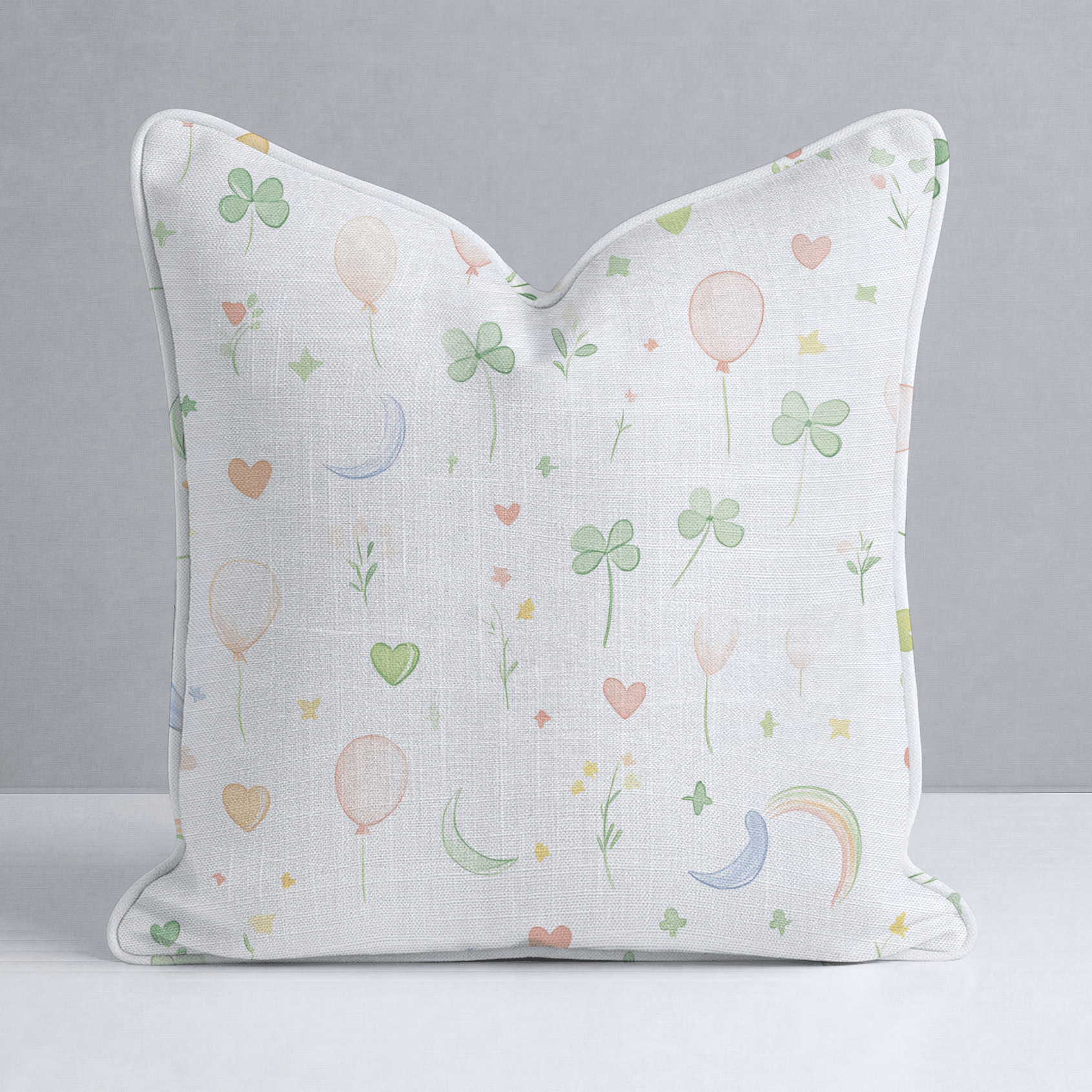 Magically Radiant Throw Pillow - Lemon Park