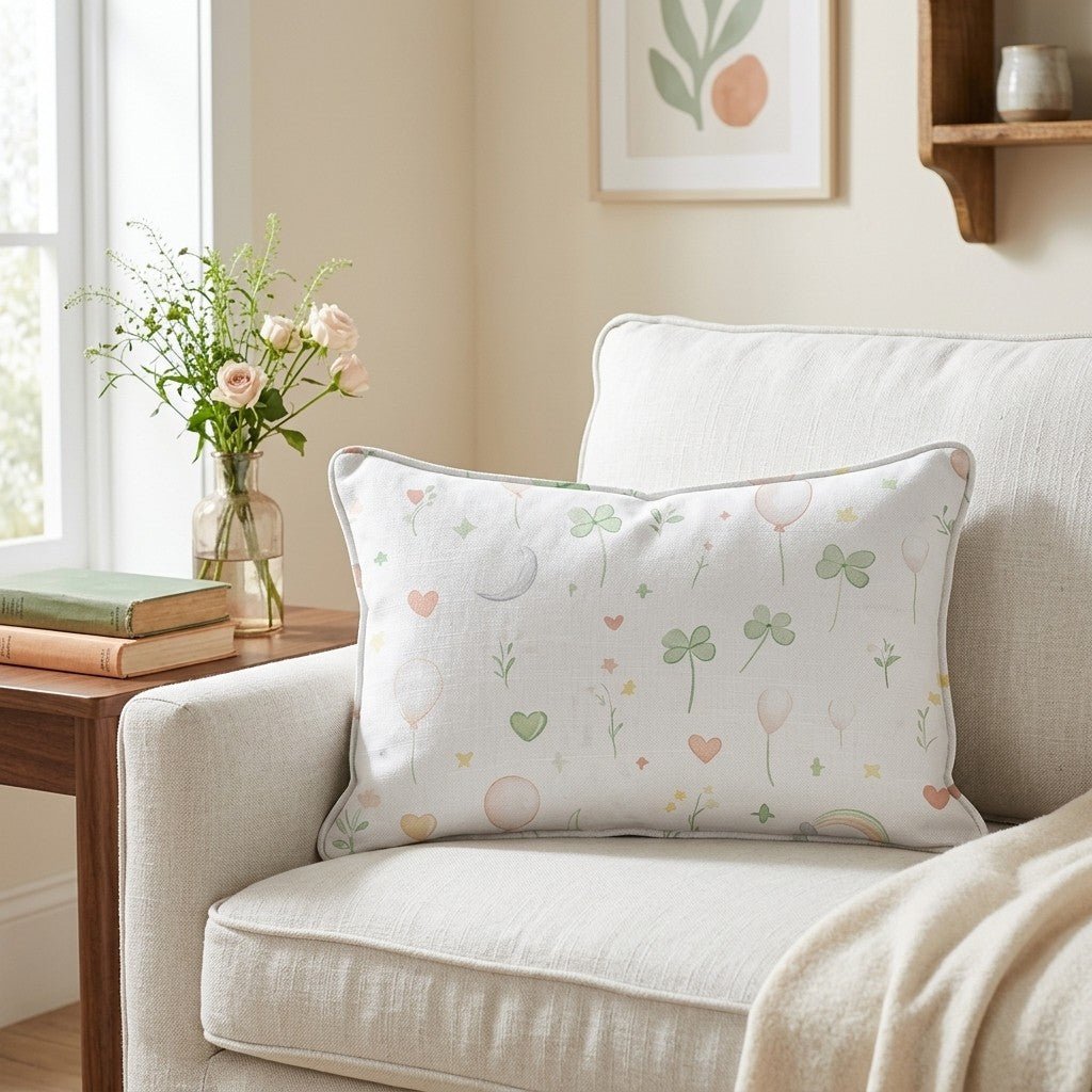 Magically Radiant Throw Pillow - Lemon Park