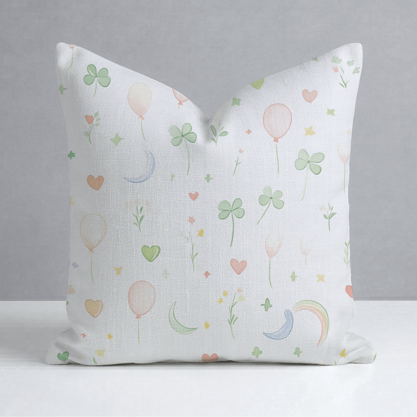 Magically Radiant Throw Pillow - Lemon Park
