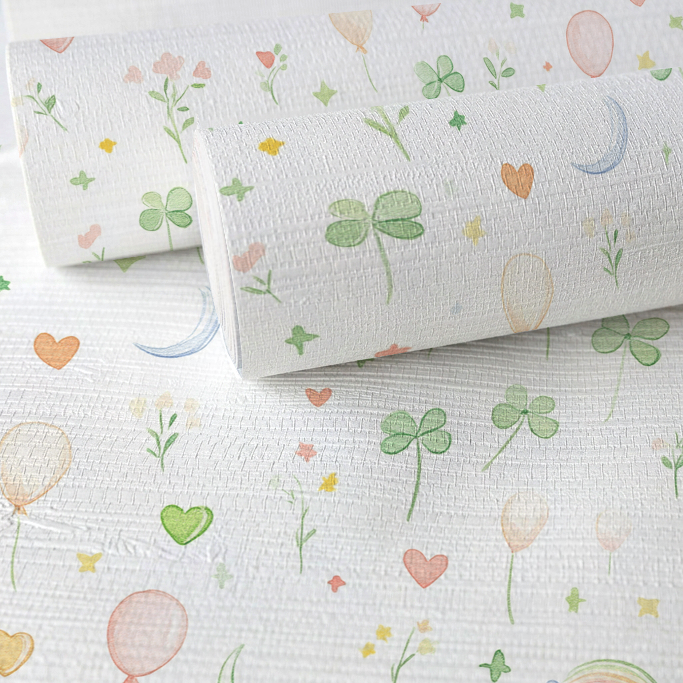 Magically Radiant Faux Grasscloth Wallpaper