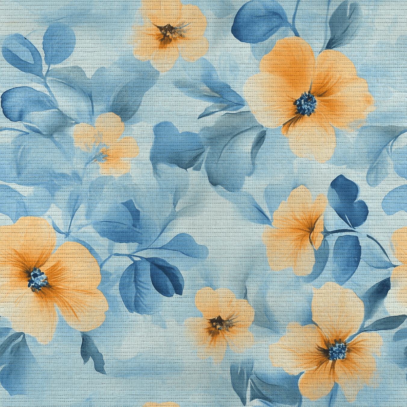 Magnolia Faux Grasscloth Wallpaper - Lemon Park
