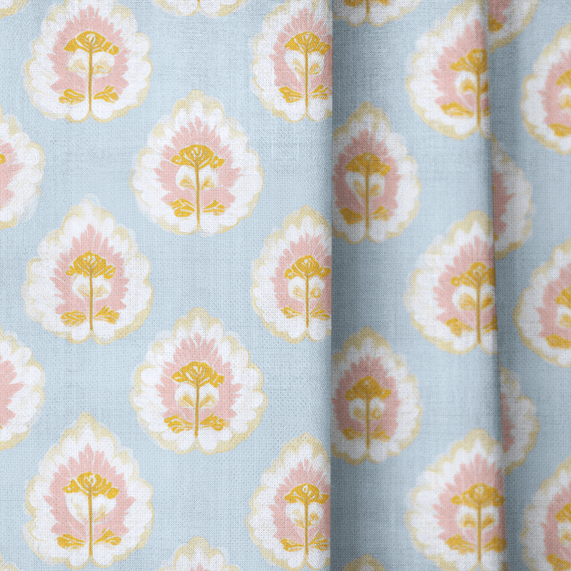 Magnolia Mist - Drapery - Lemon Park