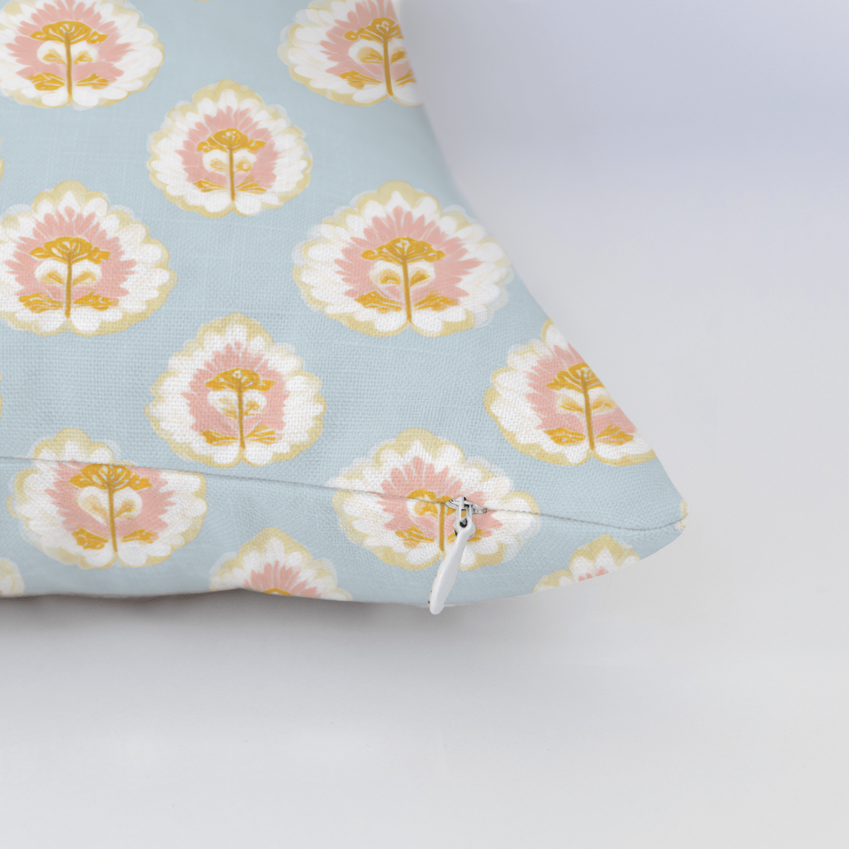 Magnolia Mist Throw Pillow - Lemon Park