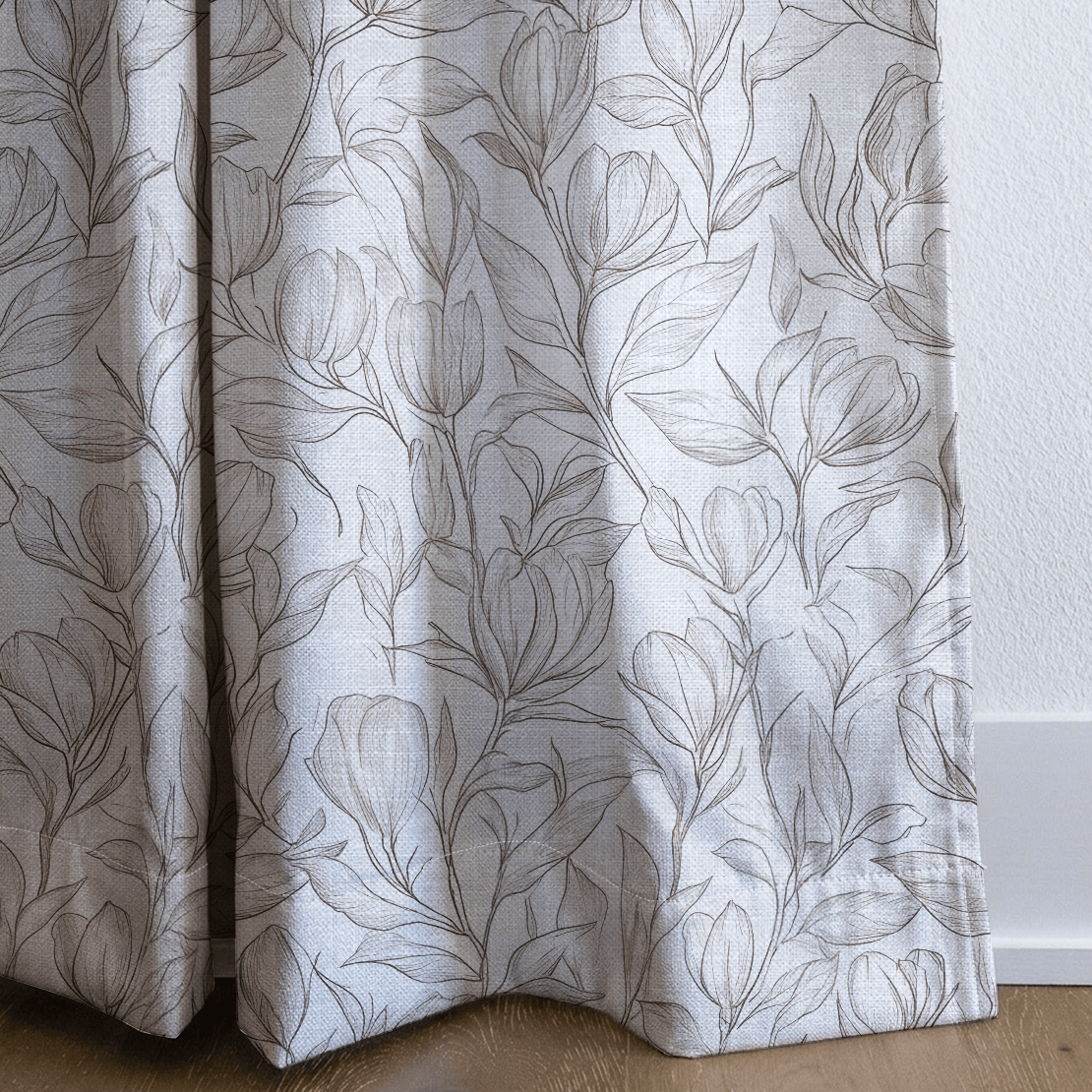 Magnolia Sketch - Drapery - Lemon Park