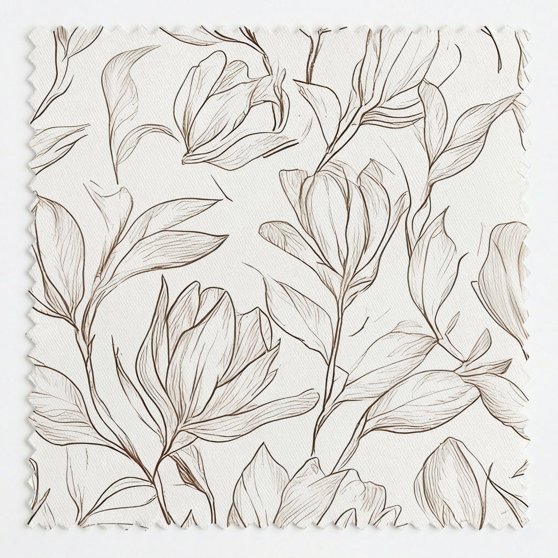 Magnolia Sketch - Fabric - Lemon Park