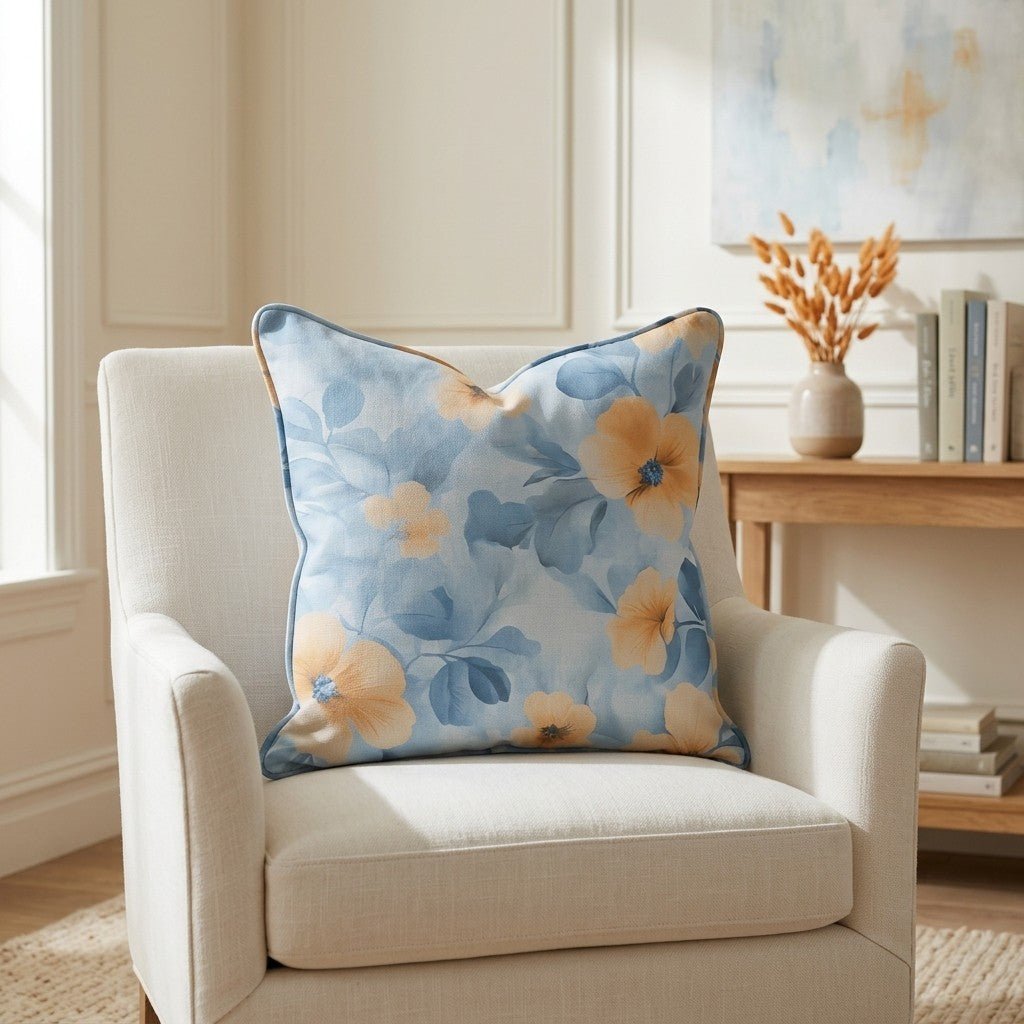 Magnolia Throw Pillow - Lemon Park