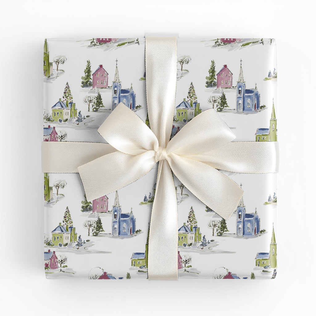 Main Street - Wrapping Paper - Lemon Park