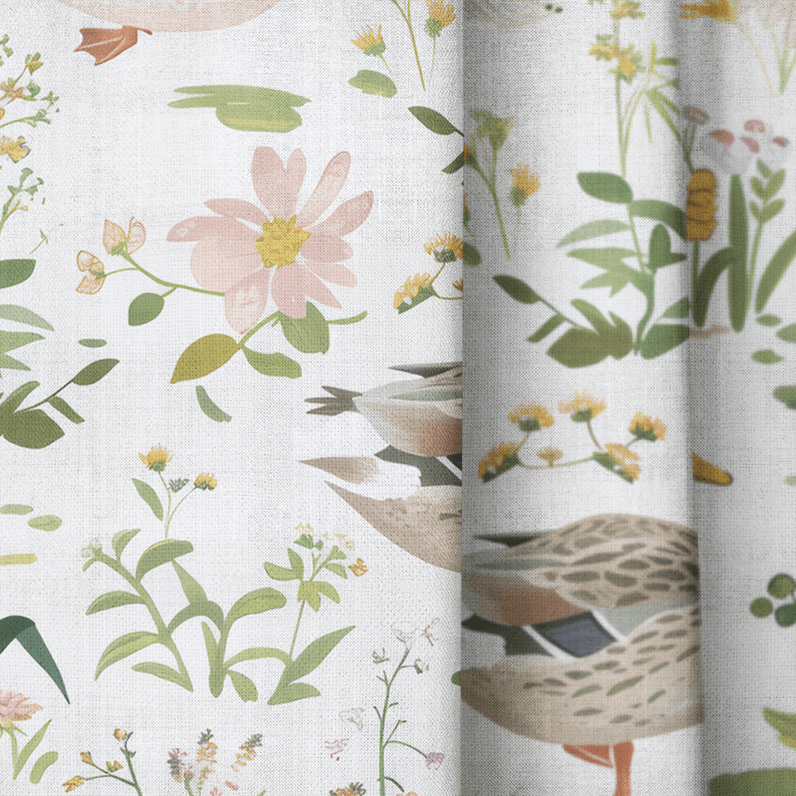 Mallard Meadow - Drapery - Lemon Park