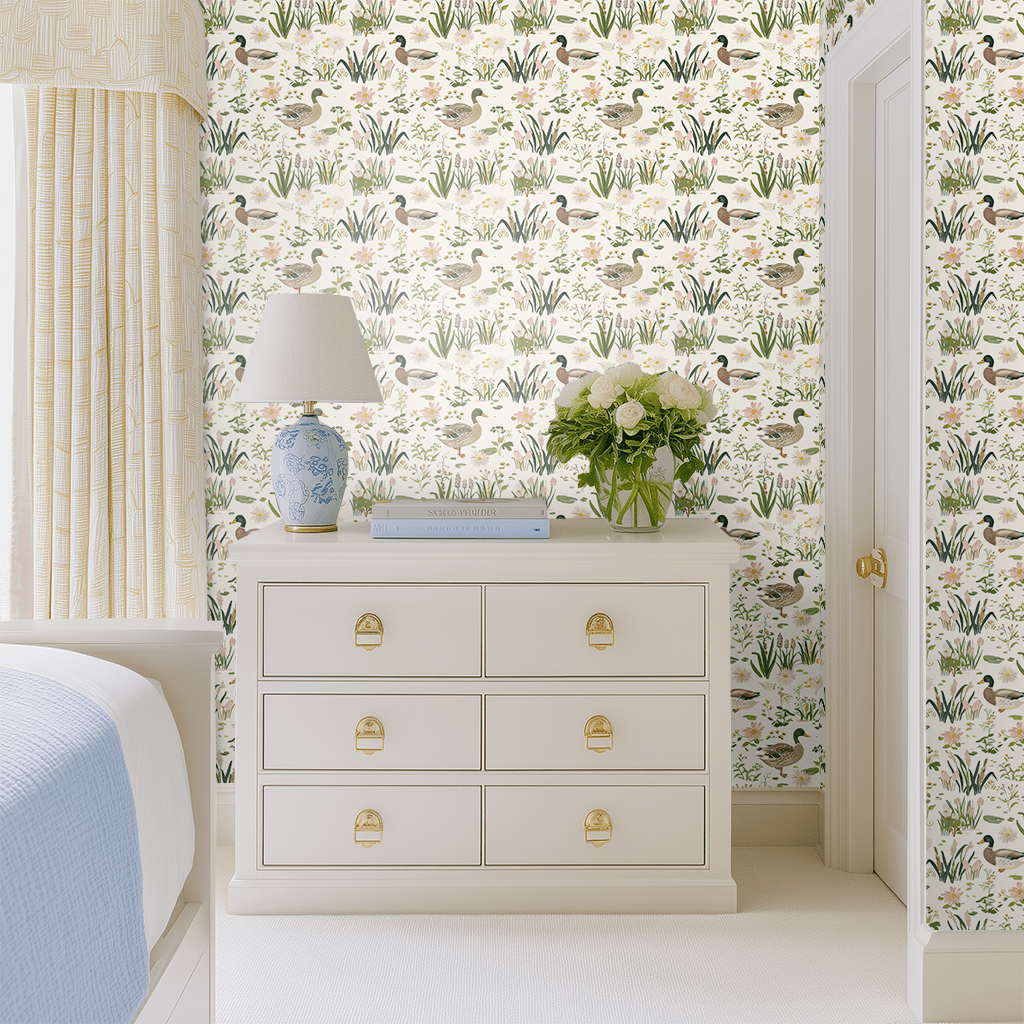 Mallard Meadow Wallpaper - Lemon Park