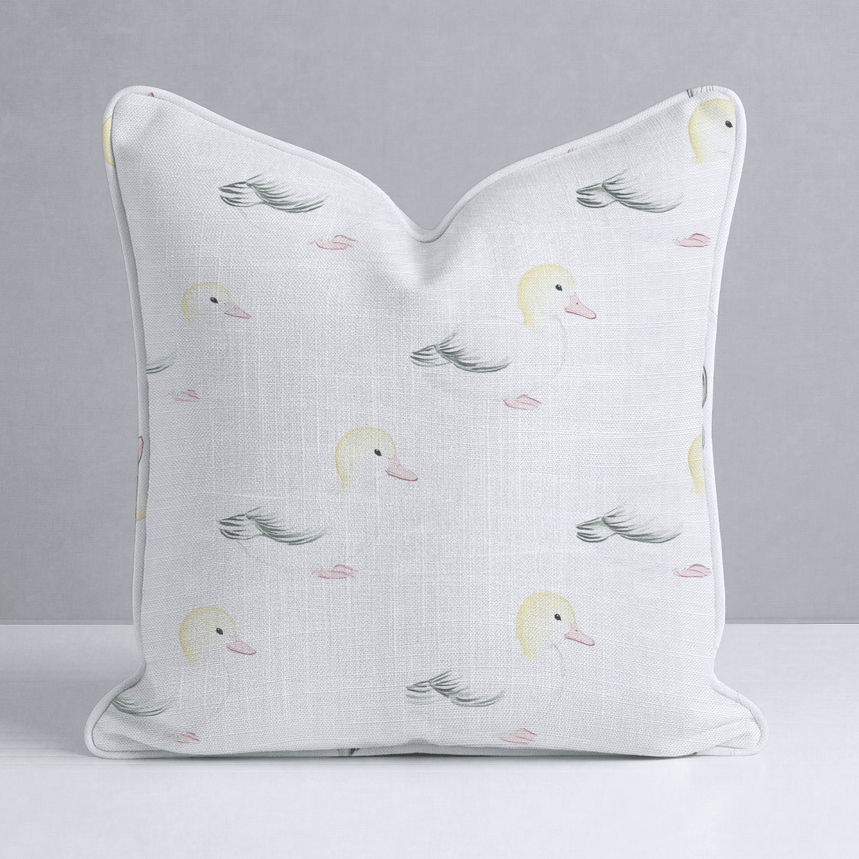 Mallards Throw Pillow - Lemon Park