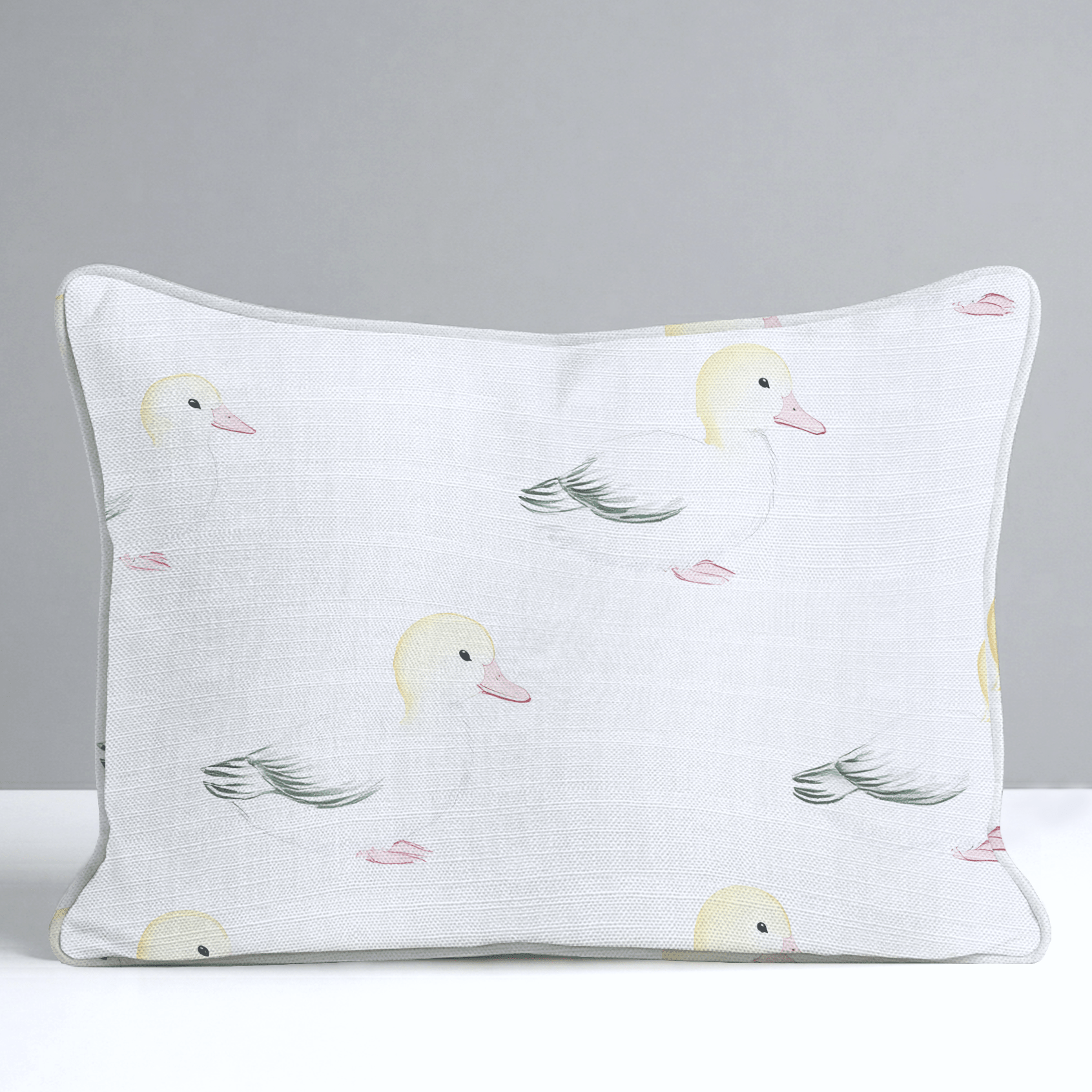 Mallards Throw Pillow - Lemon Park