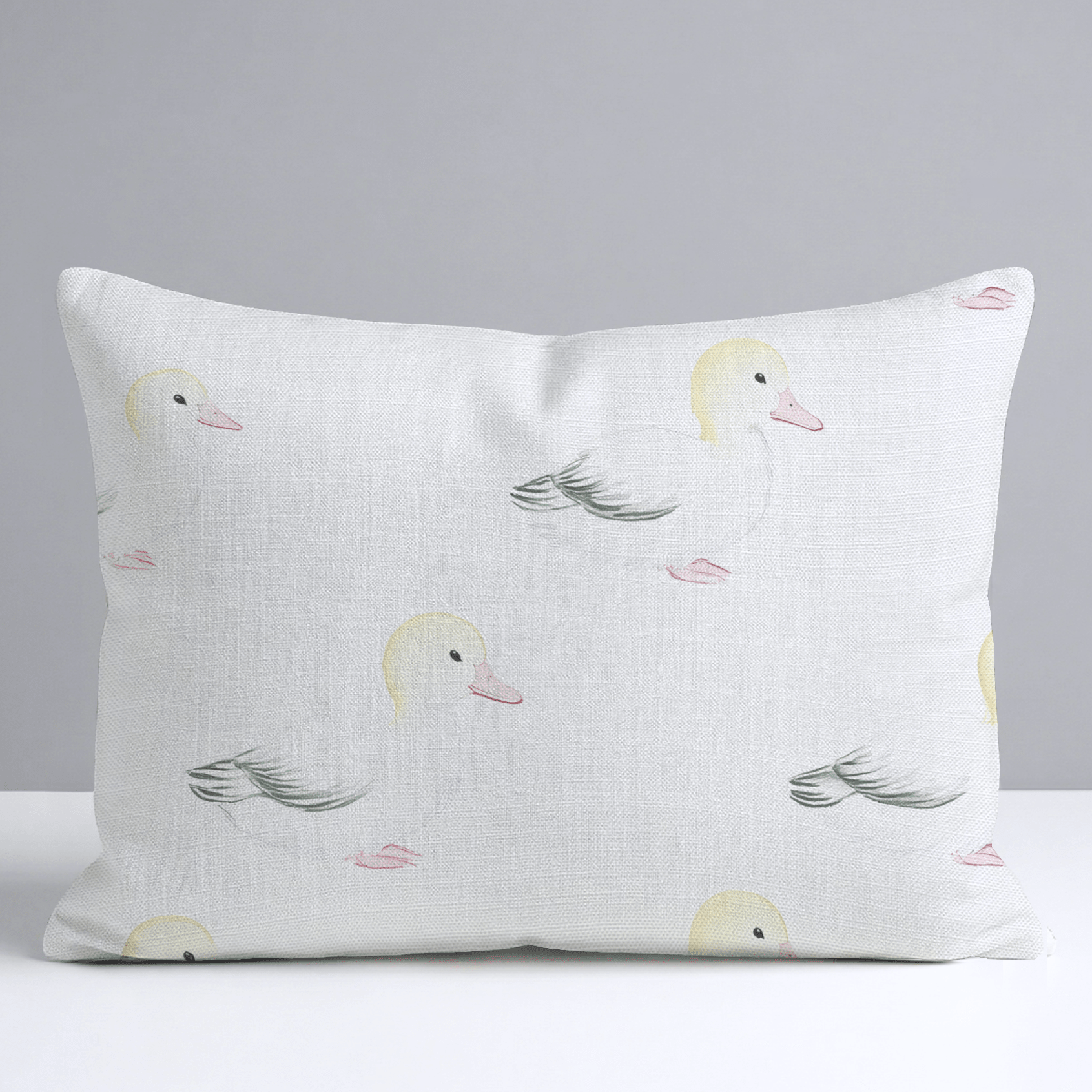 Mallards Throw Pillow - Lemon Park