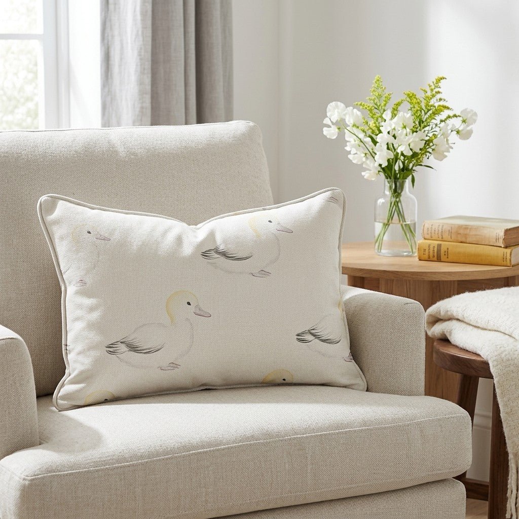 Mallards Throw Pillow - Lemon Park