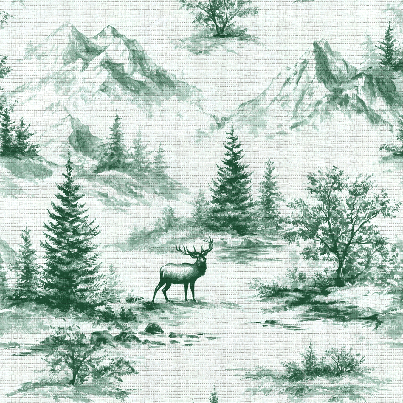 Mammoth Faux Grasscloth Wallpaper - Lemon Park