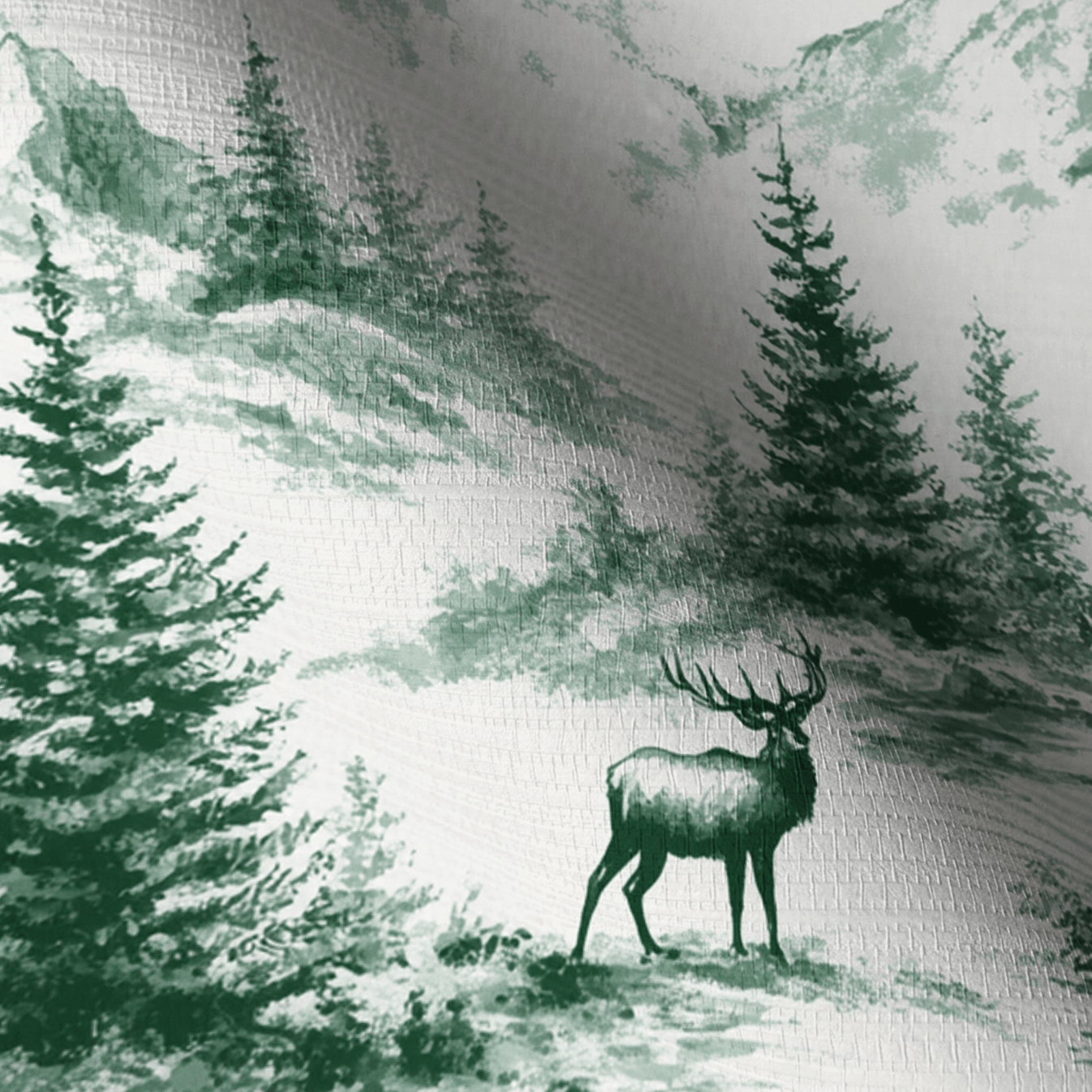 Mammoth Faux Grasscloth Wallpaper - Lemon Park