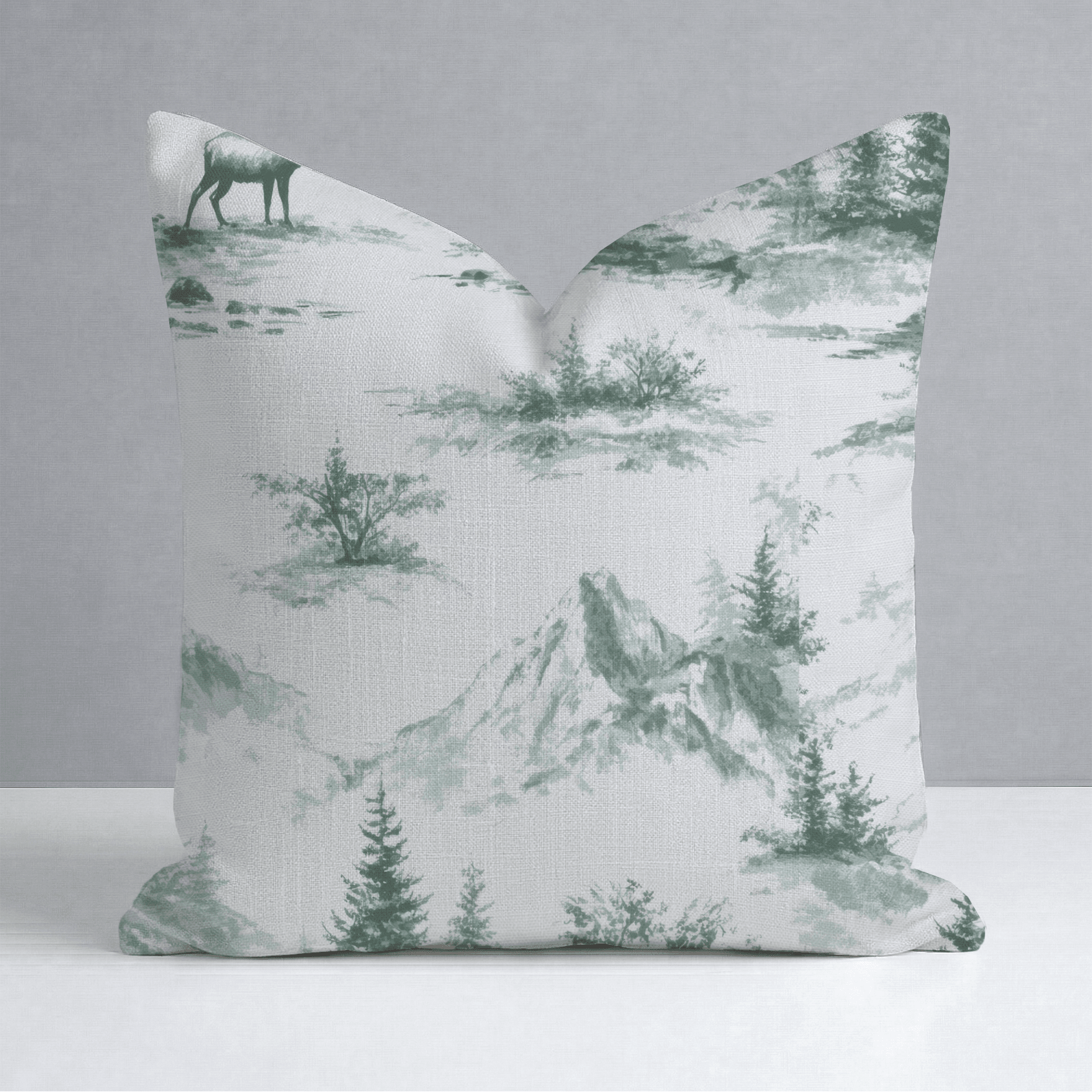 Mammoth Throw Pillow - Lemon Park