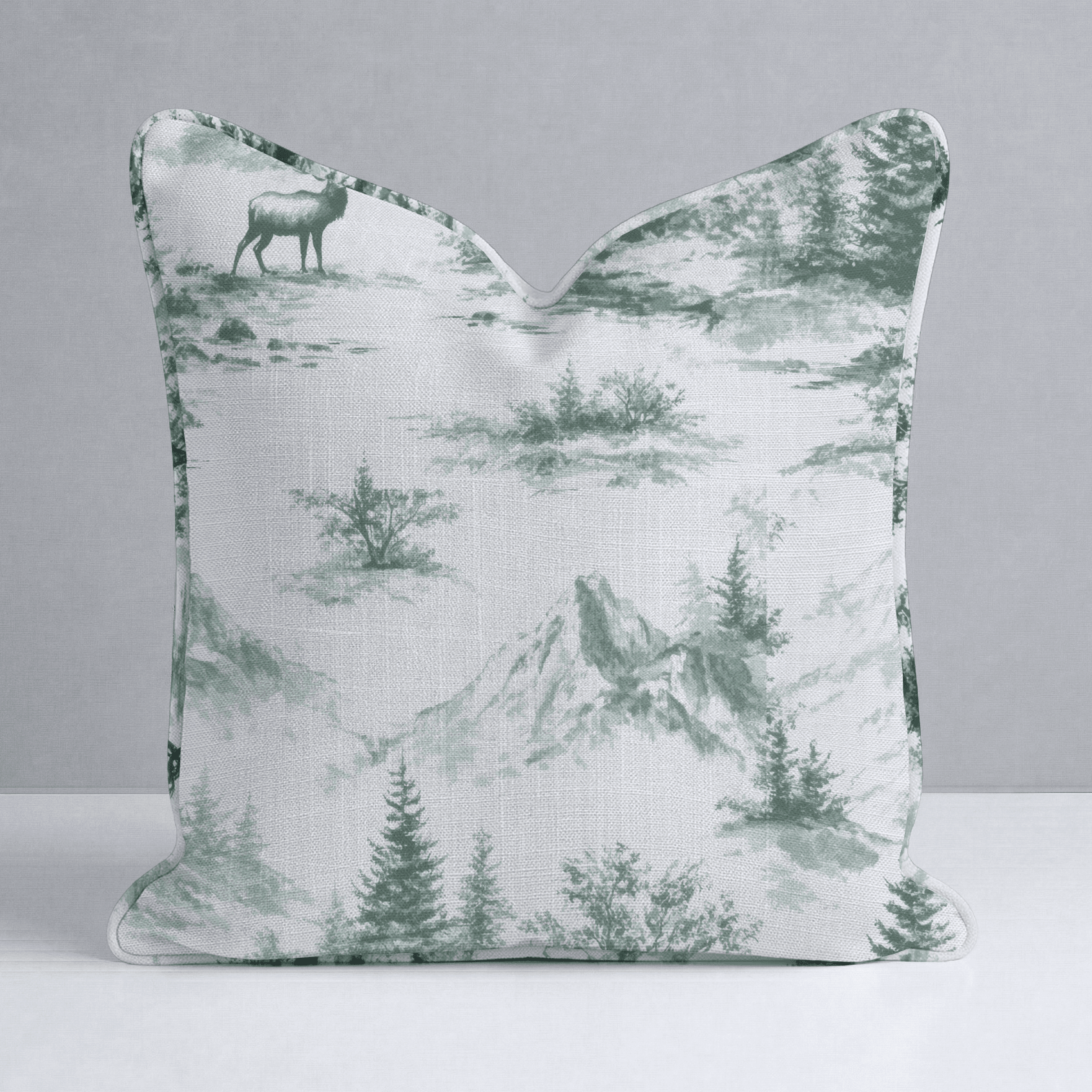 Mammoth Throw Pillow - Lemon Park