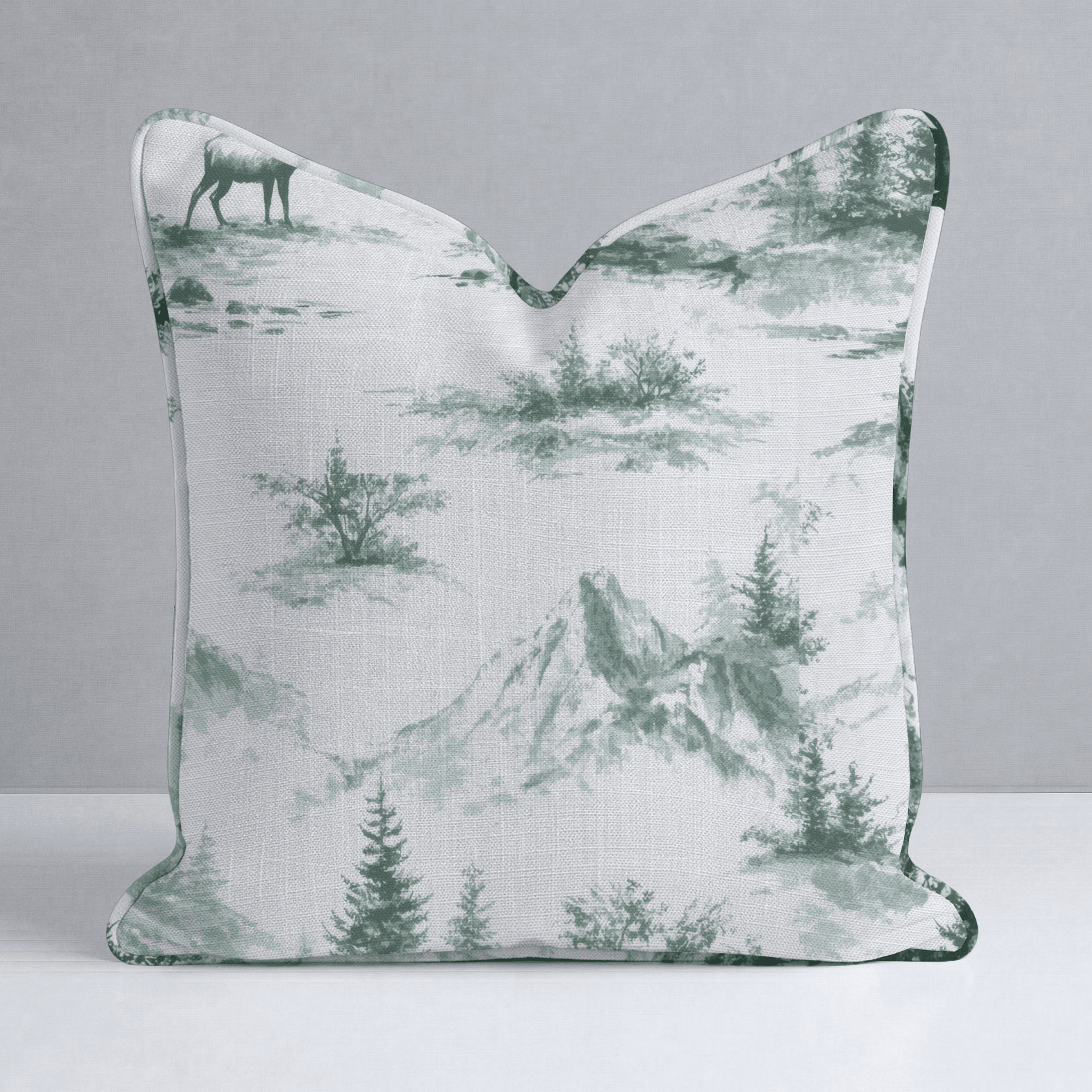 Mammoth Throw Pillow - Lemon Park