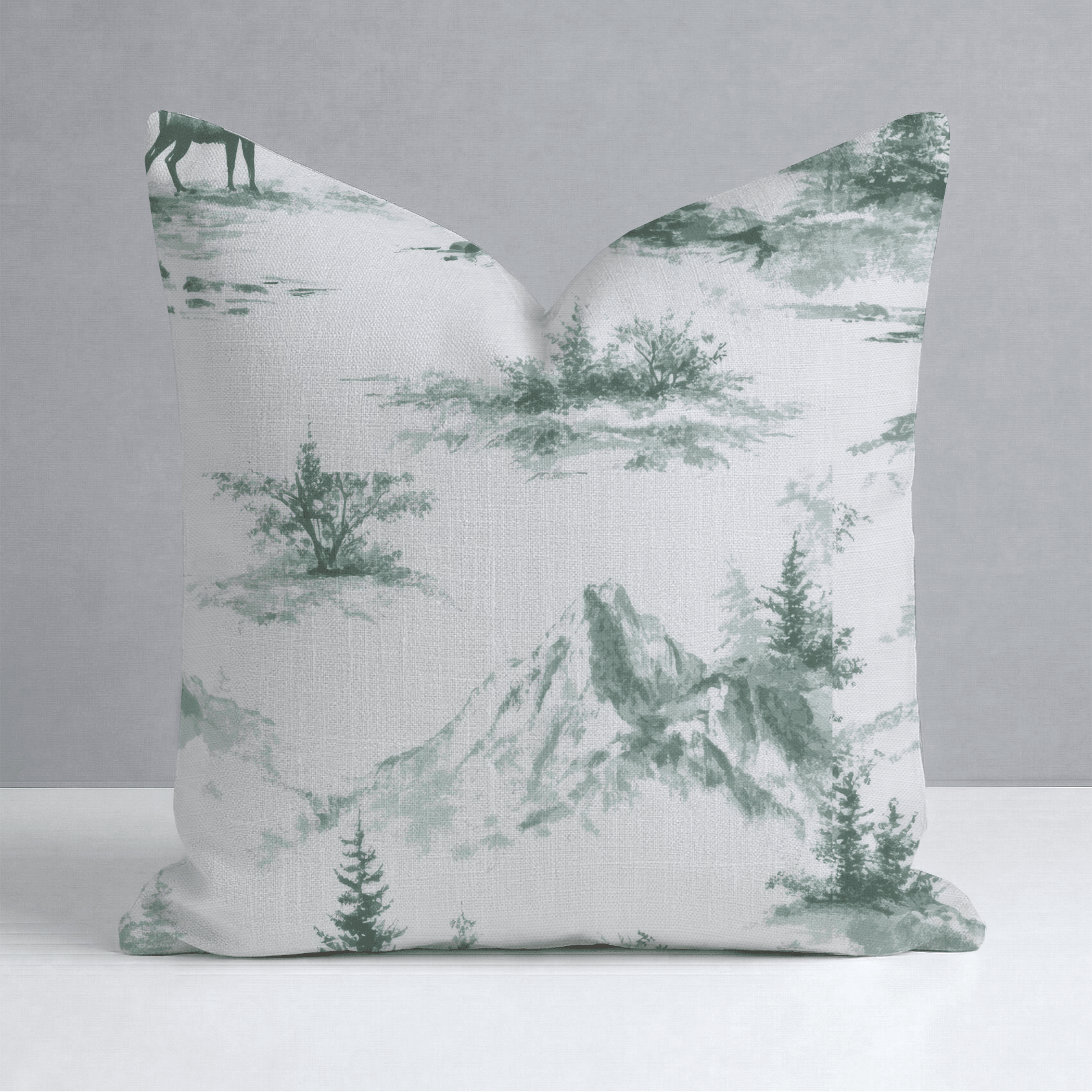 Mammoth Throw Pillow - Lemon Park