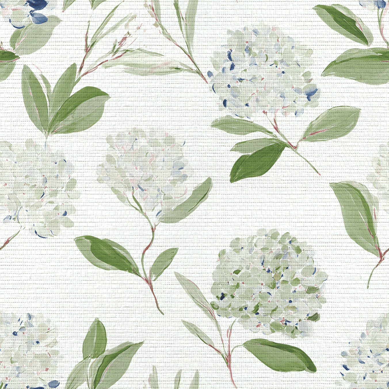 Marais Bloom Faux Grasscloth Wallpaper - Lemon Park