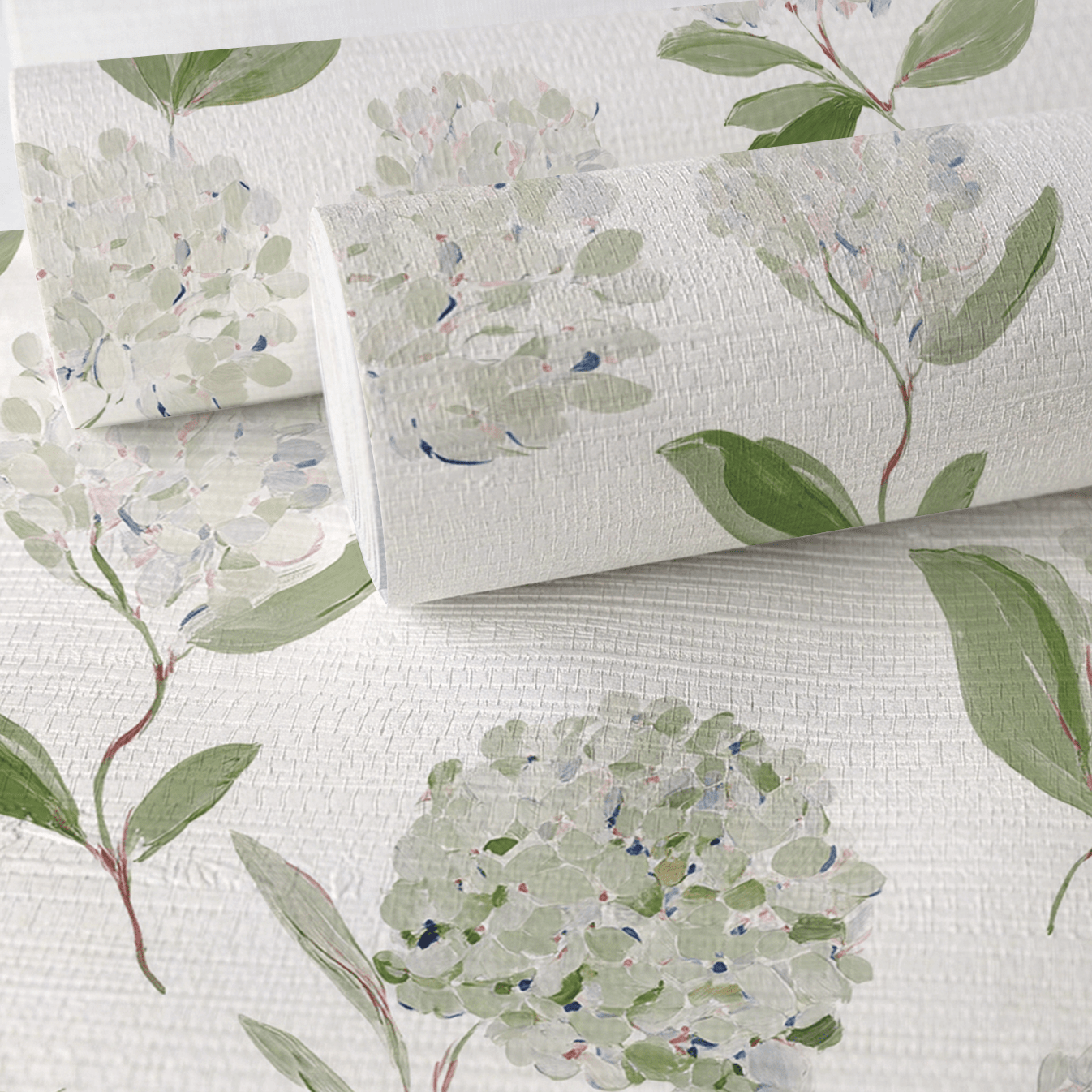Marais Bloom Faux Grasscloth Wallpaper - Lemon Park