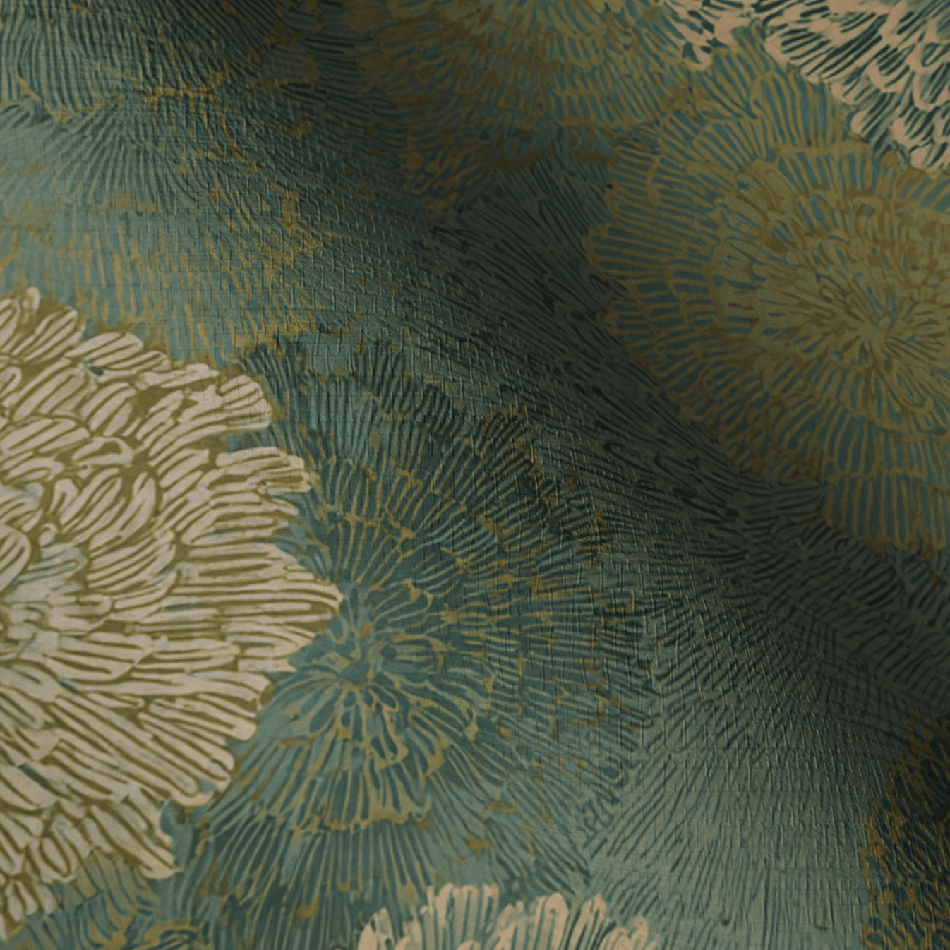 Maren Faux Grasscloth Wallpaper - Lemon Park