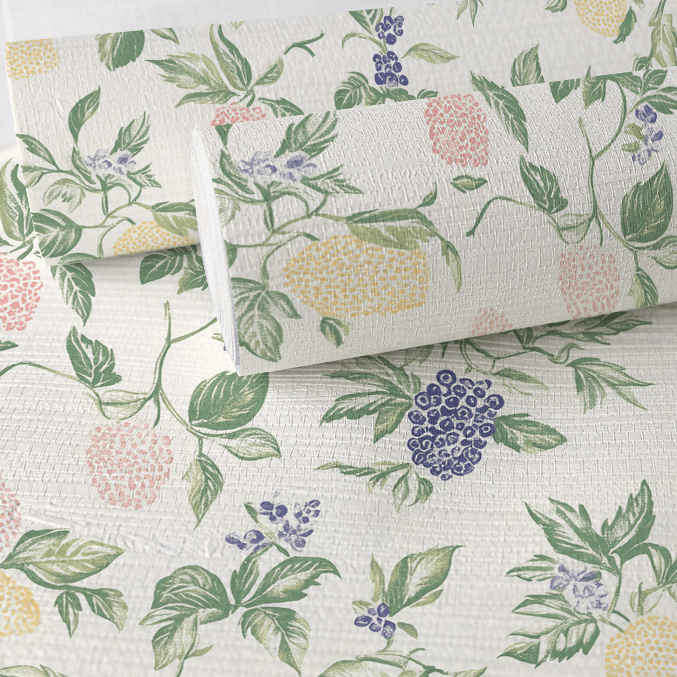 Mariana Faux Grasscloth Wallpaper - Lemon Park