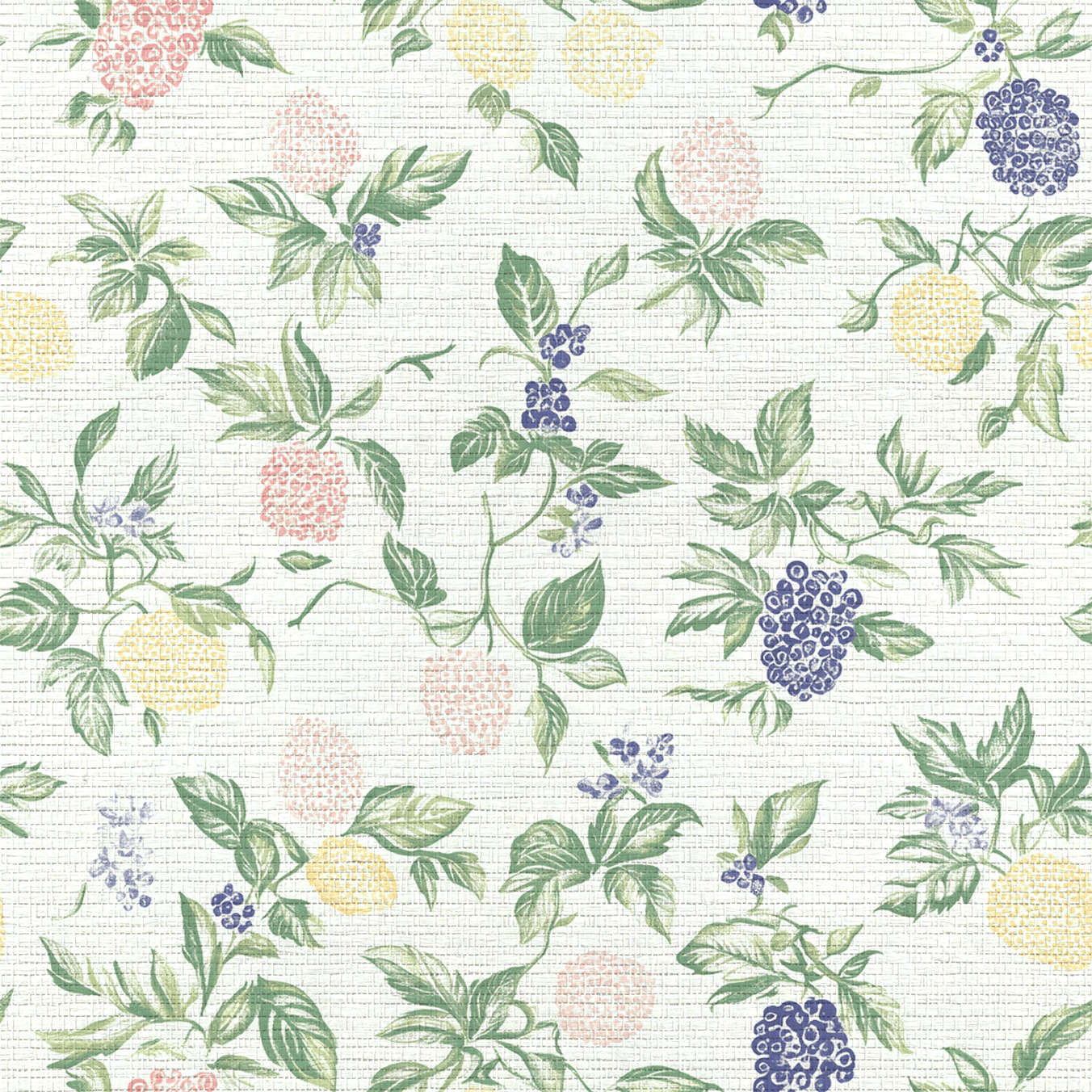 Mariana Faux Grasscloth Wallpaper - Lemon Park