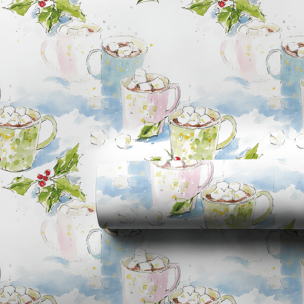 Maribel Cocoa - Wrapping Paper - Lemon Park