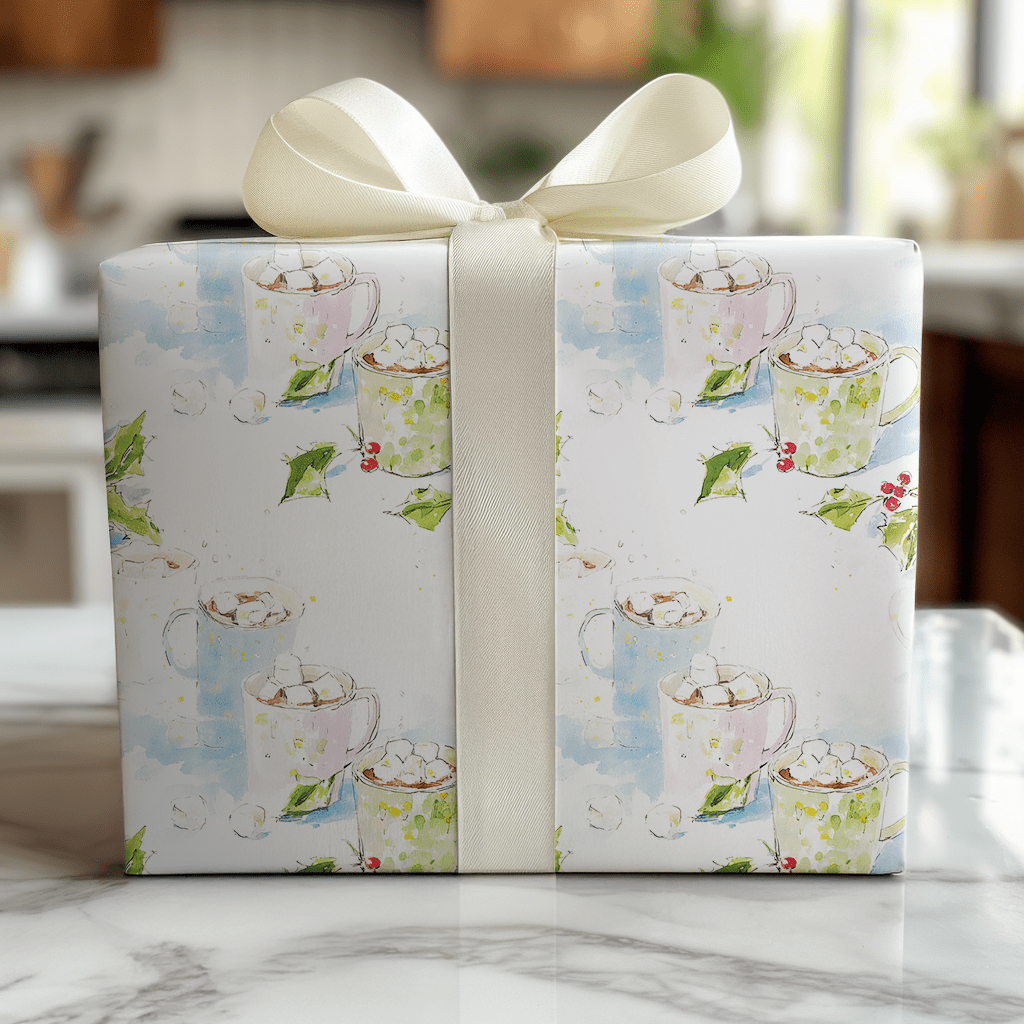 Maribel Cocoa - Wrapping Paper - Lemon Park