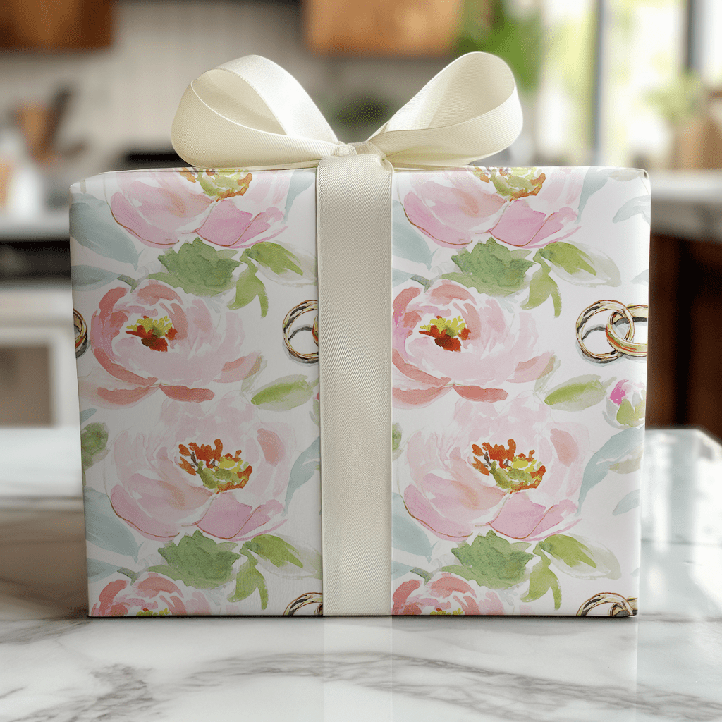 Marry Me - Wrapping Paper - Lemon Park