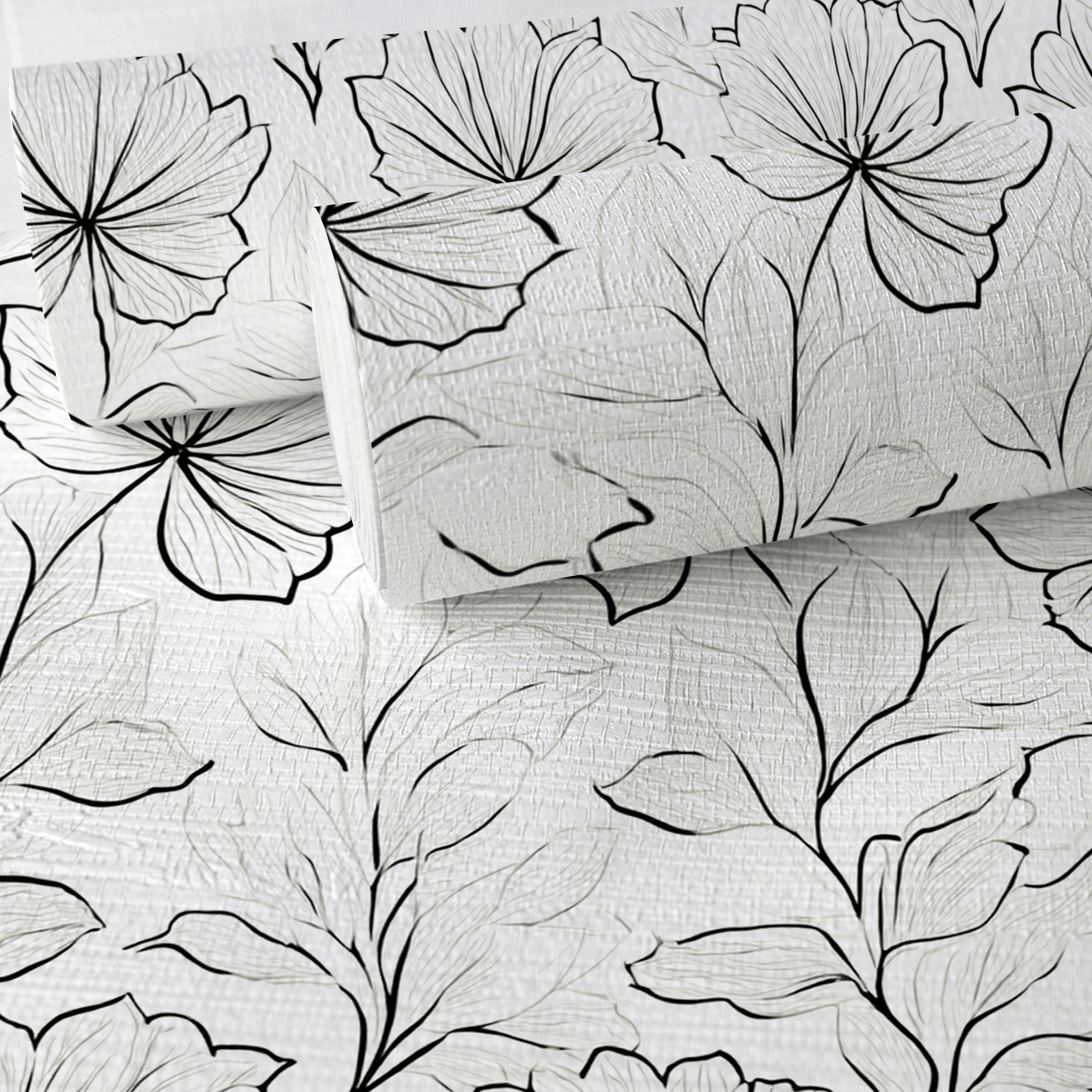 Marshmellow Field Faux Grasscloth Wallpaper - Lemon Park
