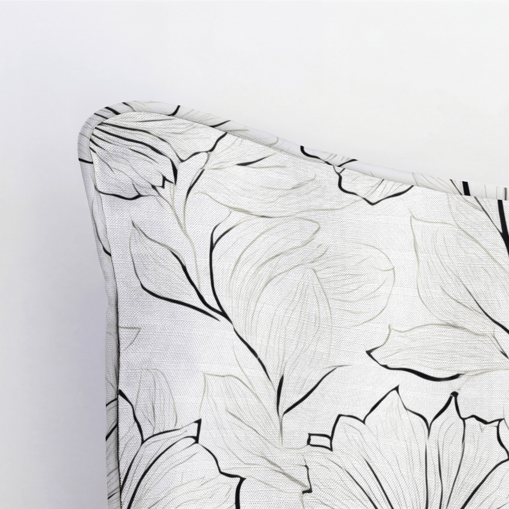 Marshmellow Field Throw Pillow - Lemon Park