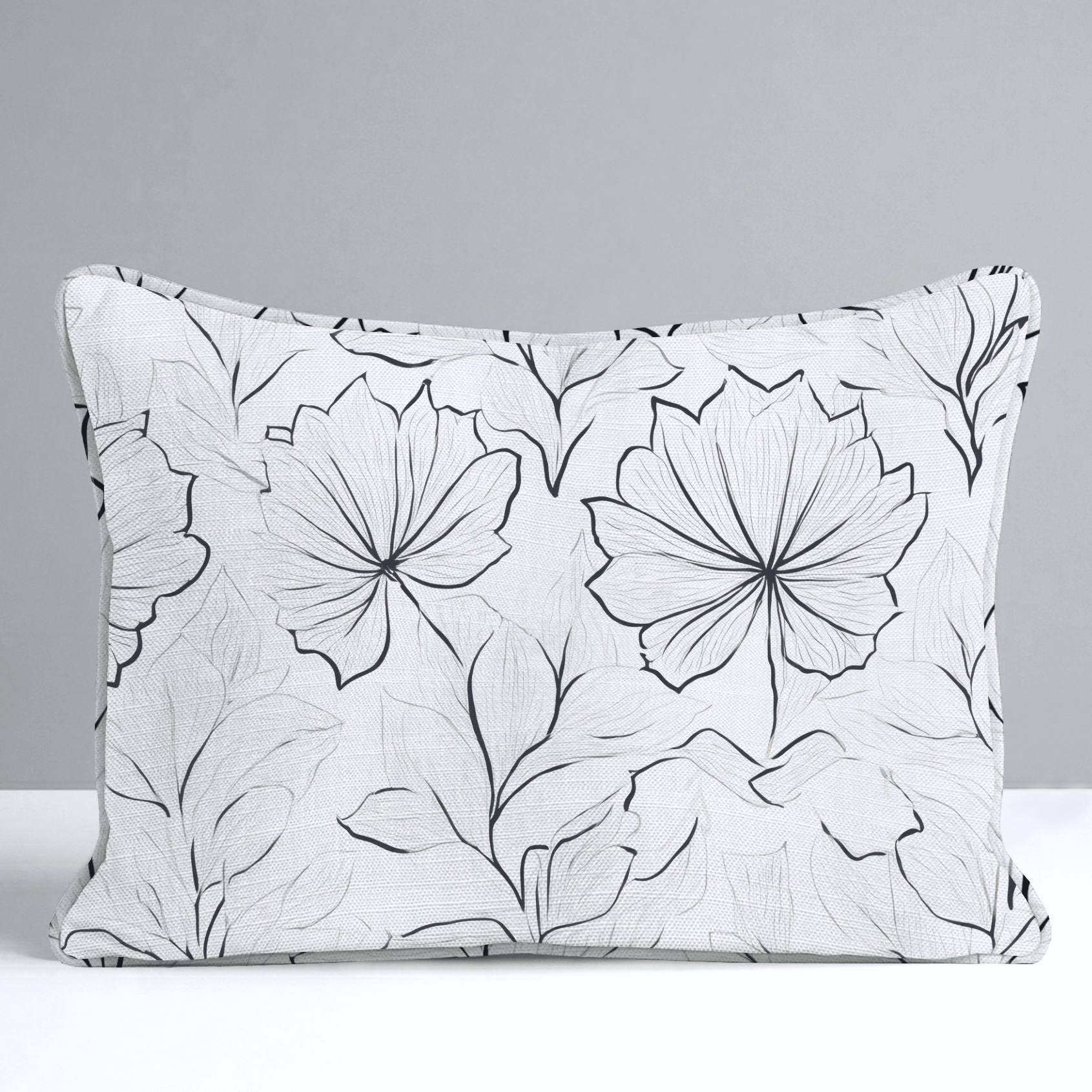 Marshmellow Field Throw Pillow - Lemon Park