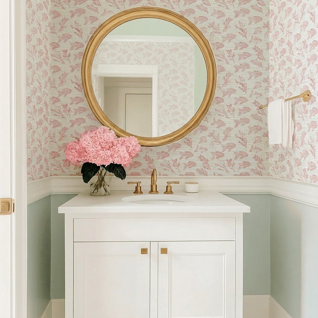 Mary Alice Faux Grasscloth Wallpaper - Lemon Park