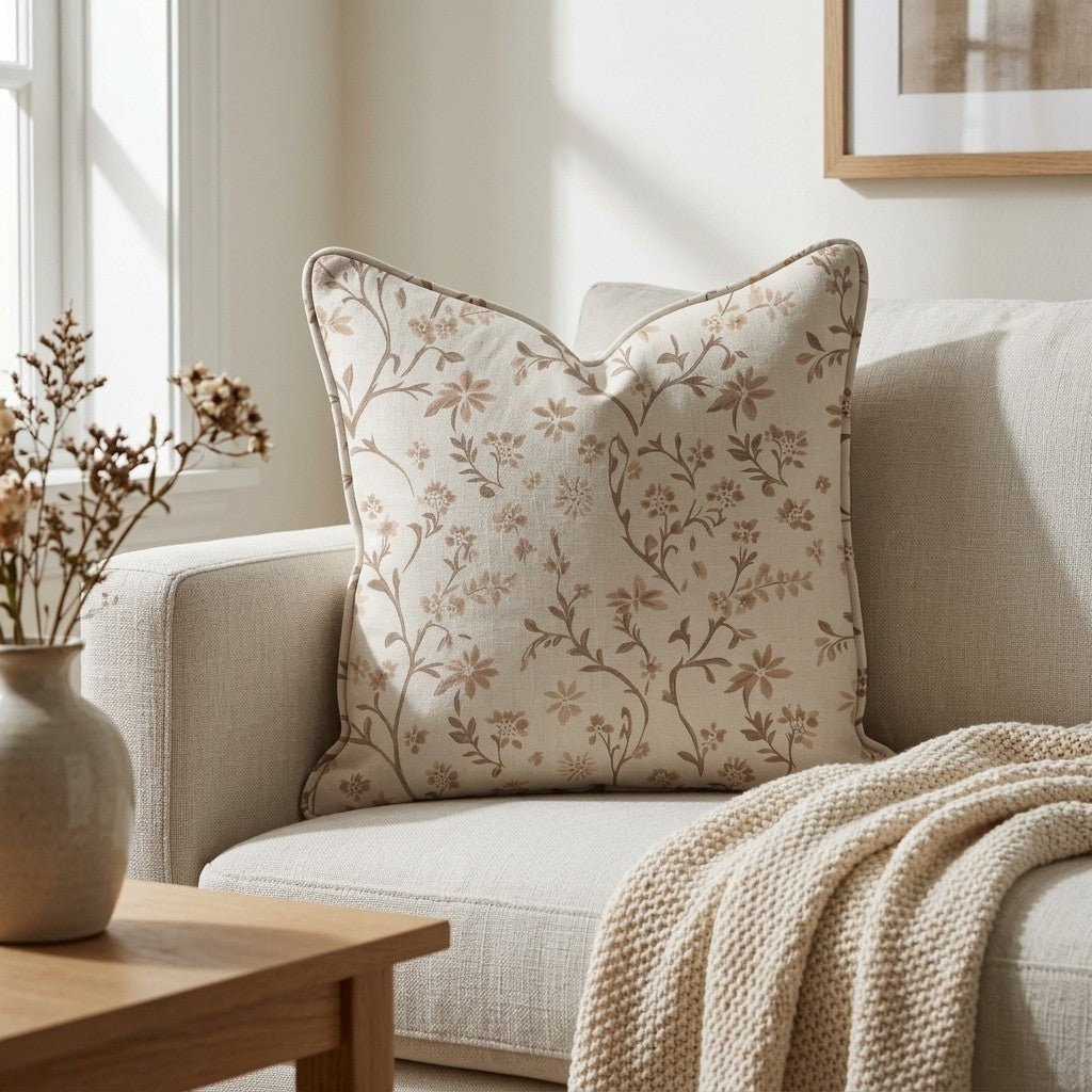 Mary's Song Throw Pillow - Lemon Park