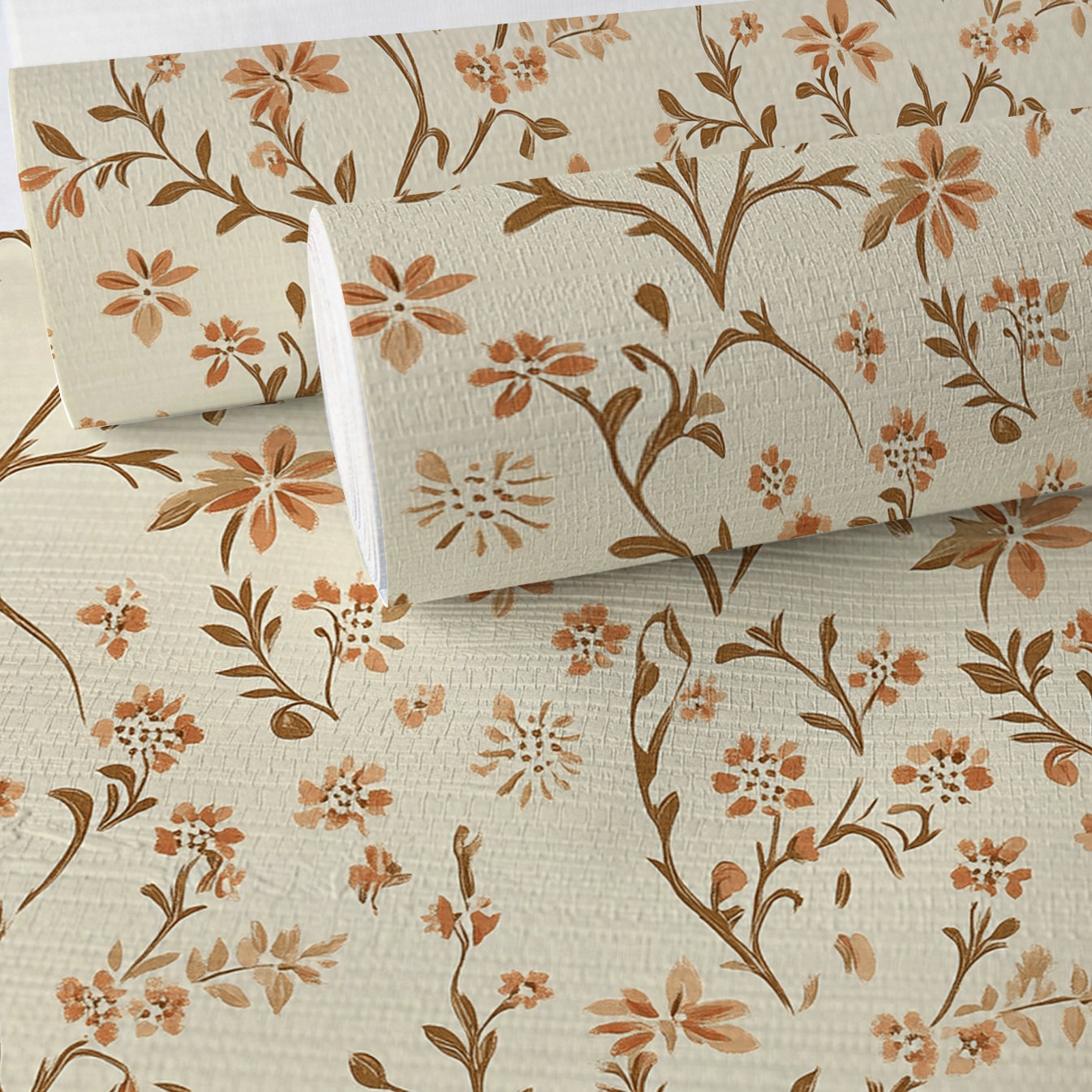 Mary's Song Faux Grasscloth Wallpaper