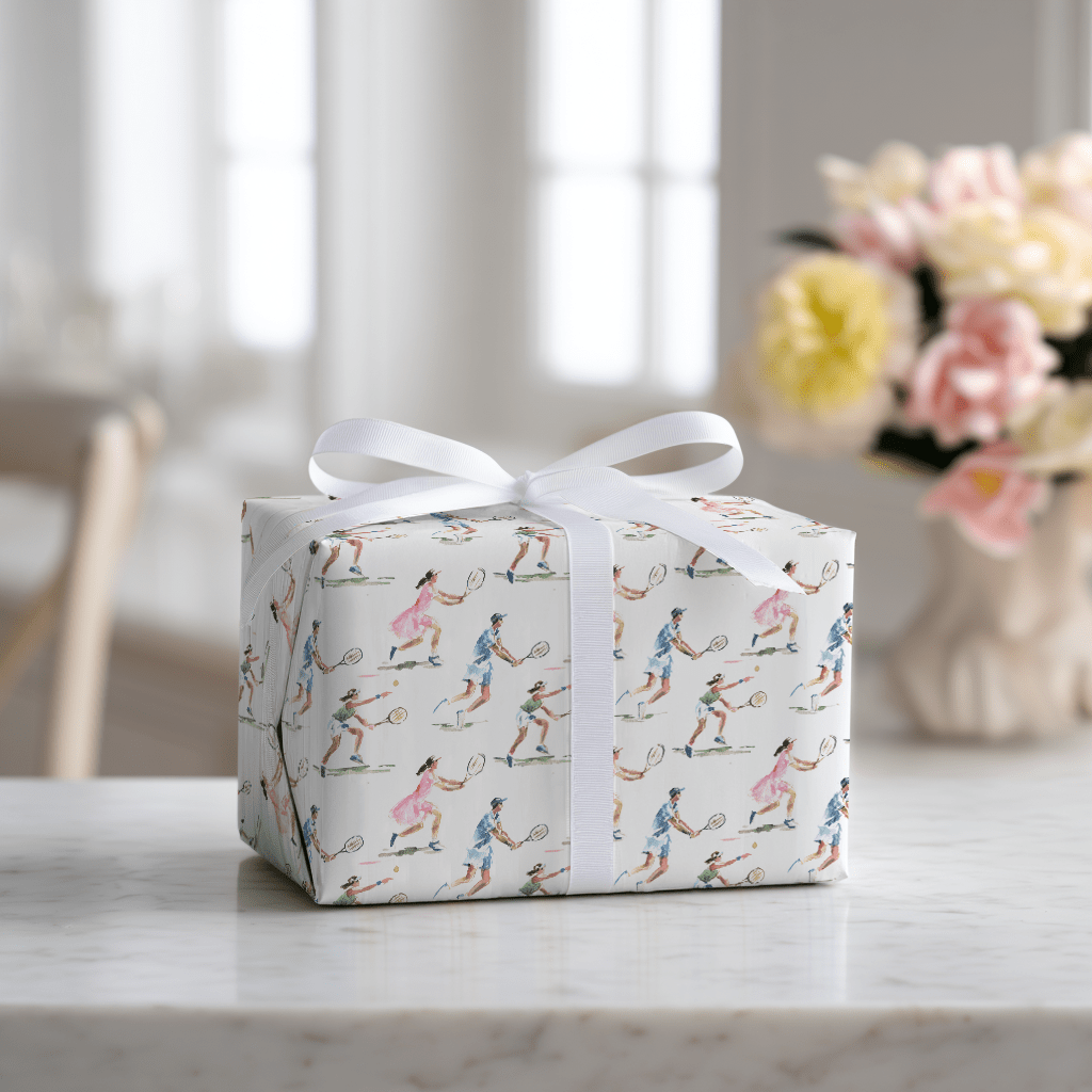 Match Point - Wrapping Paper - Lemon Park