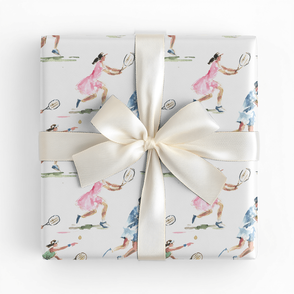Match Point - Wrapping Paper - Lemon Park