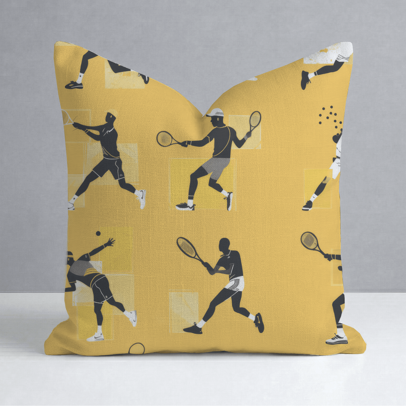 Matchpoint Throw Pillow - Lemon Park
