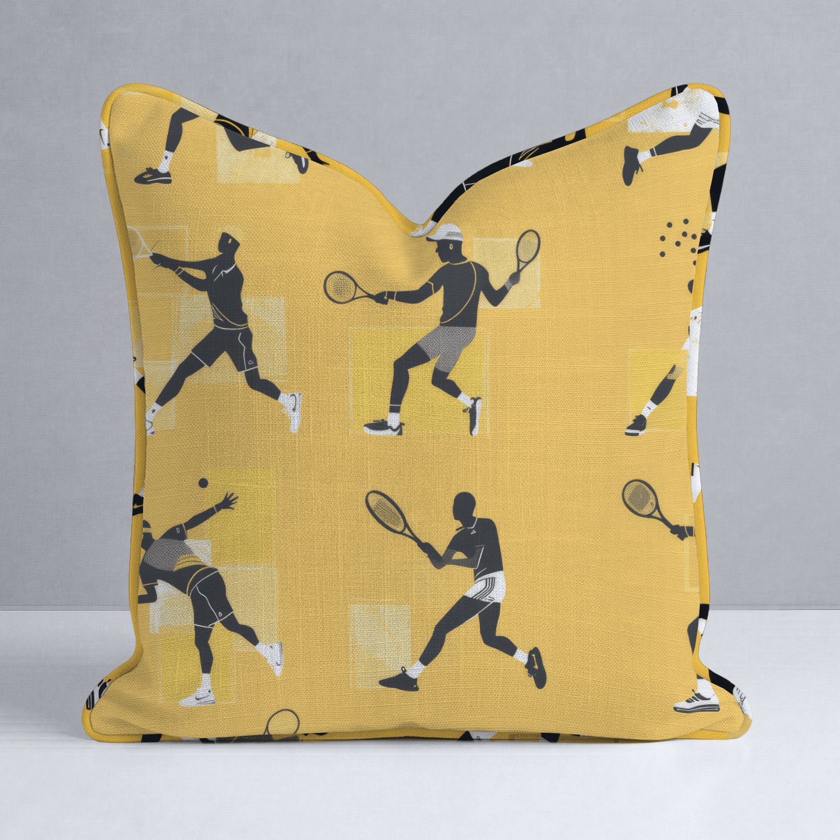 Matchpoint Throw Pillow - Lemon Park