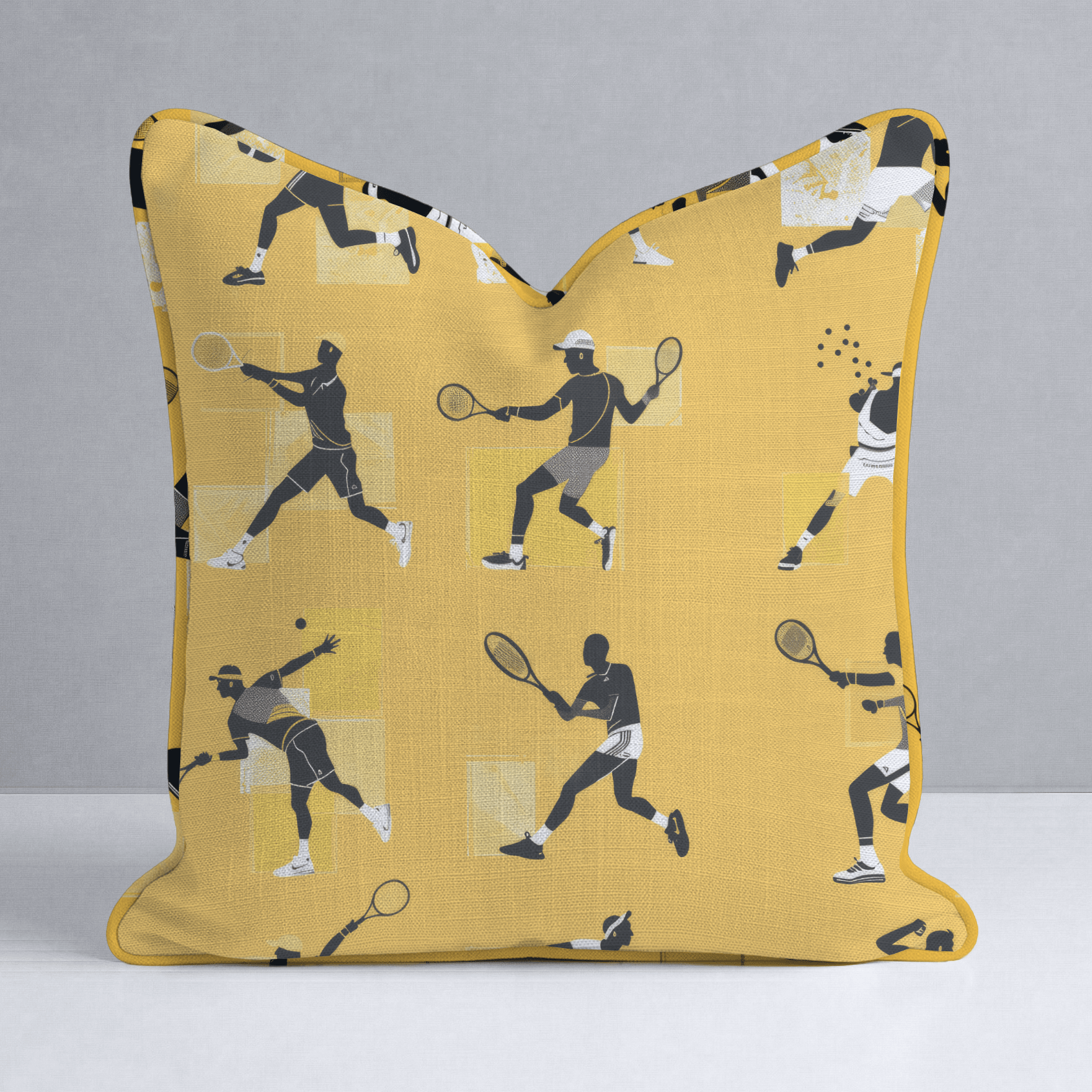 Matchpoint Throw Pillow - Lemon Park