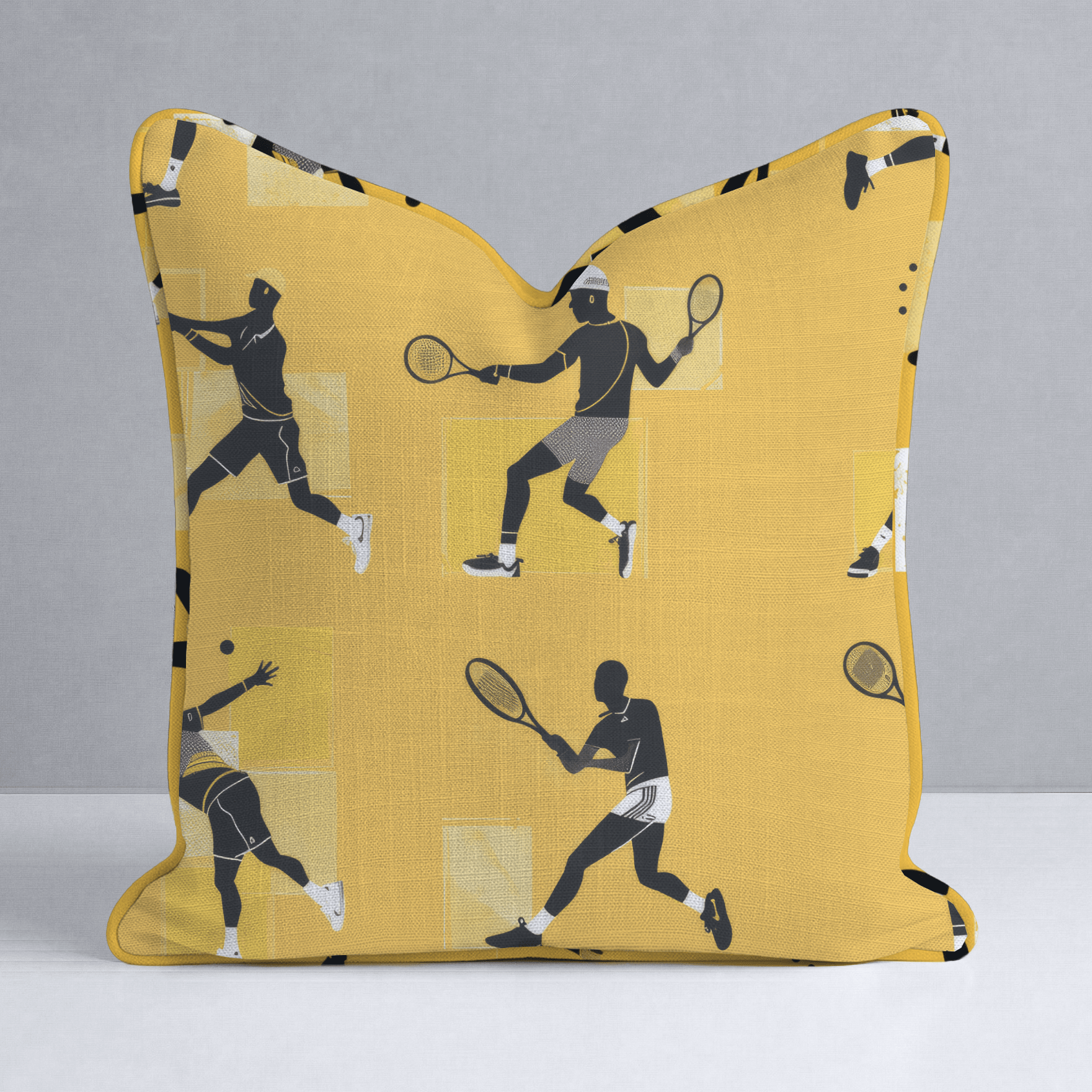 Matchpoint Throw Pillow - Lemon Park